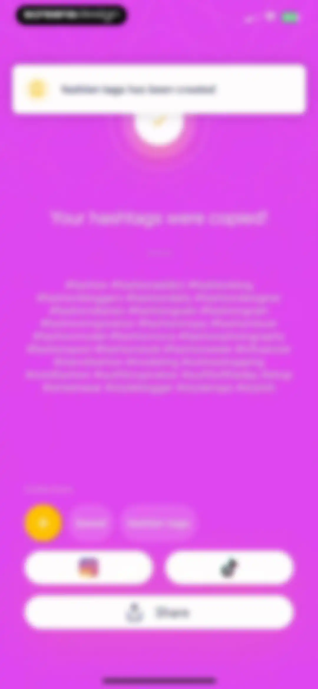 Hashtag Expert: AI Captions screen 22