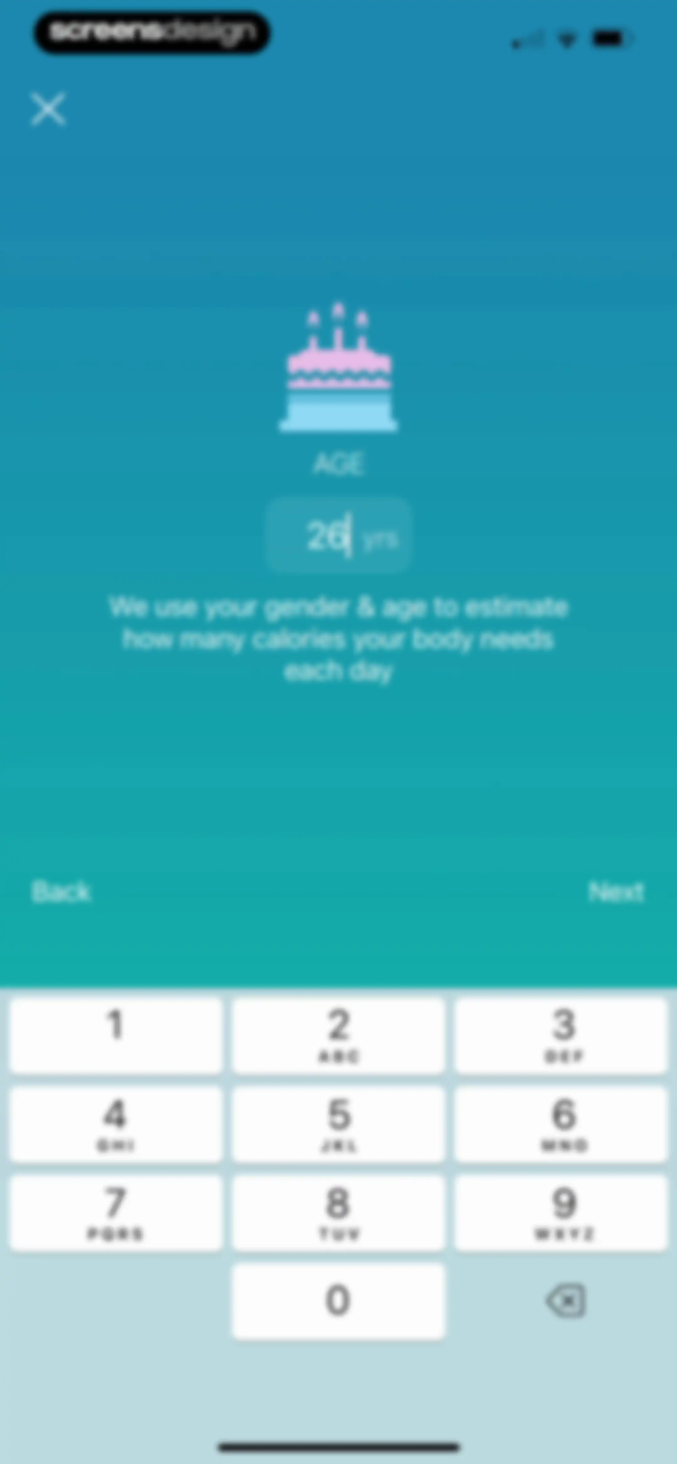 Calorie Counter + screen 7