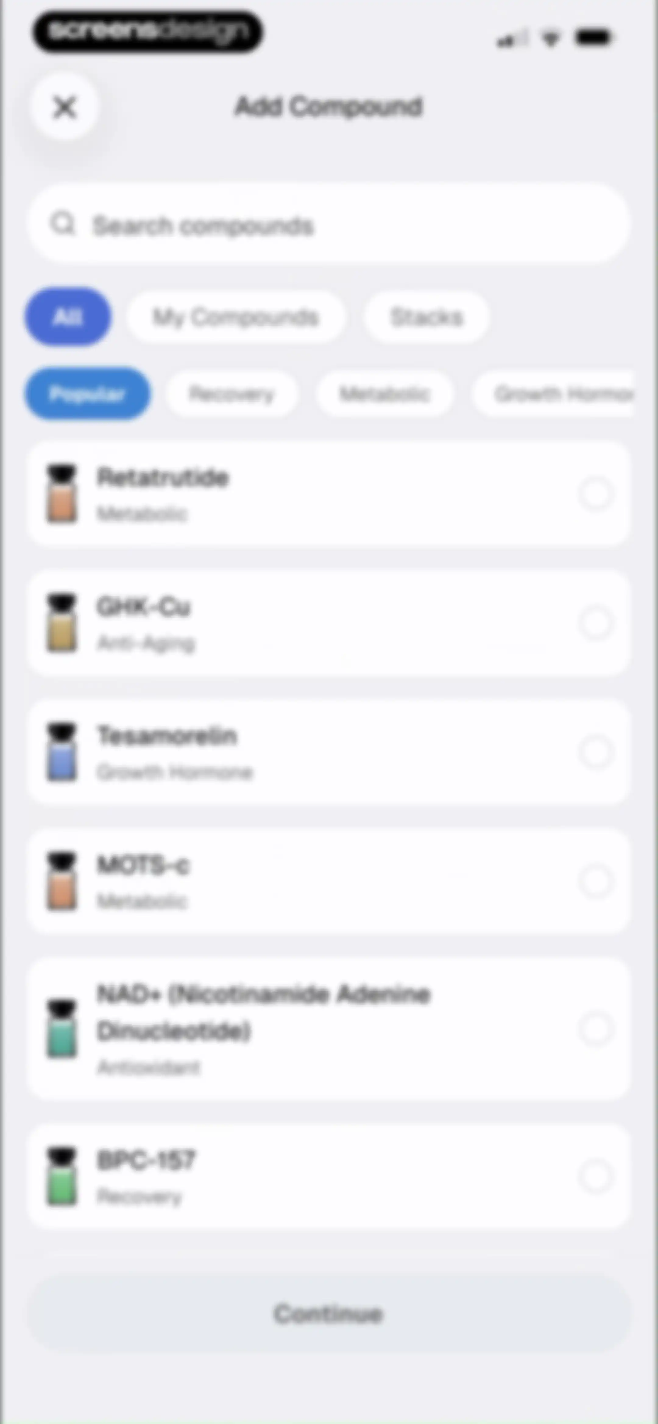 Pep AI: Peptide GLP-1 Tracker screen 45