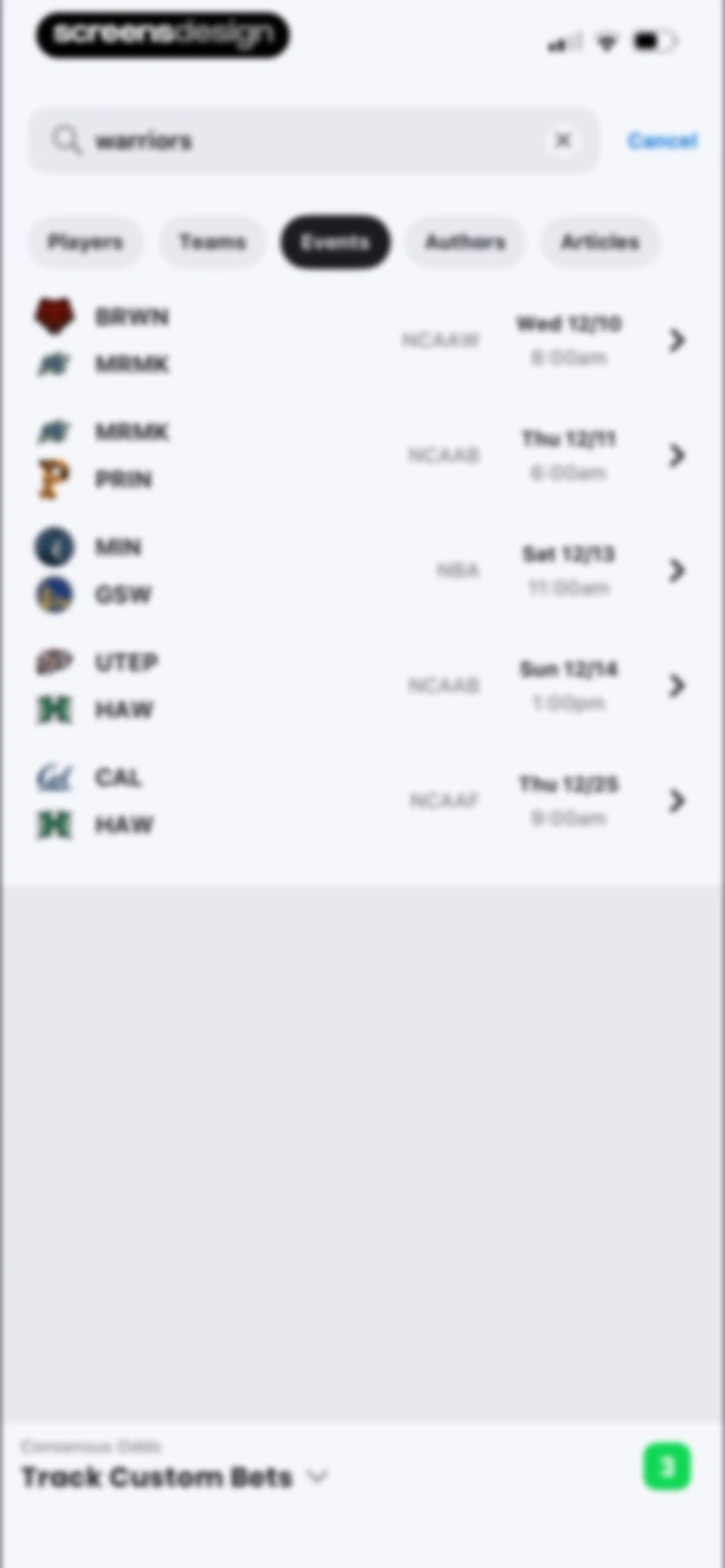 Action Network: Sports Betting screen 103
