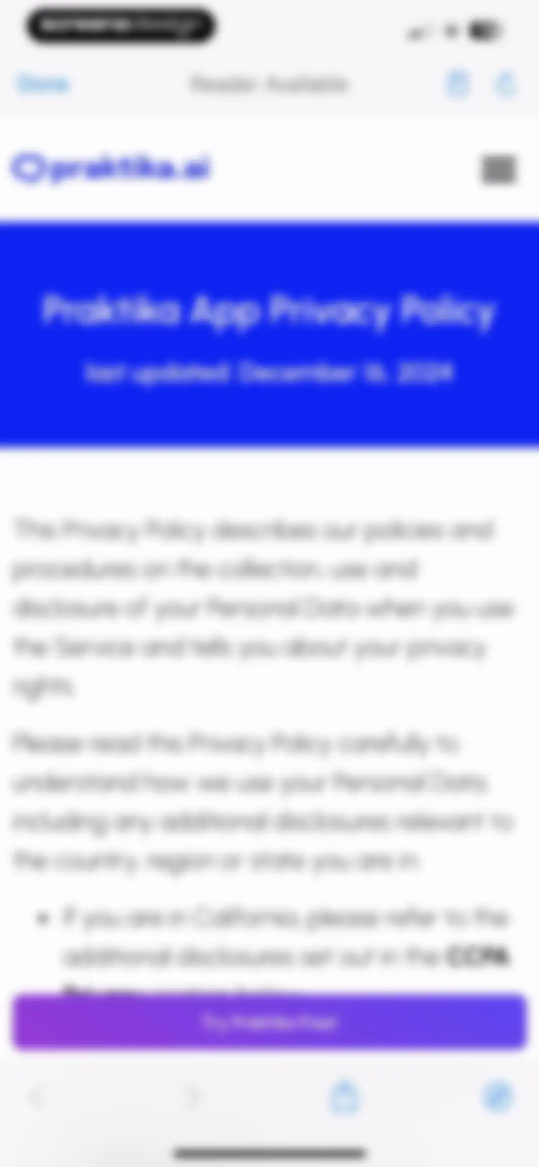 Praktika – AI Language Tutor screen 118