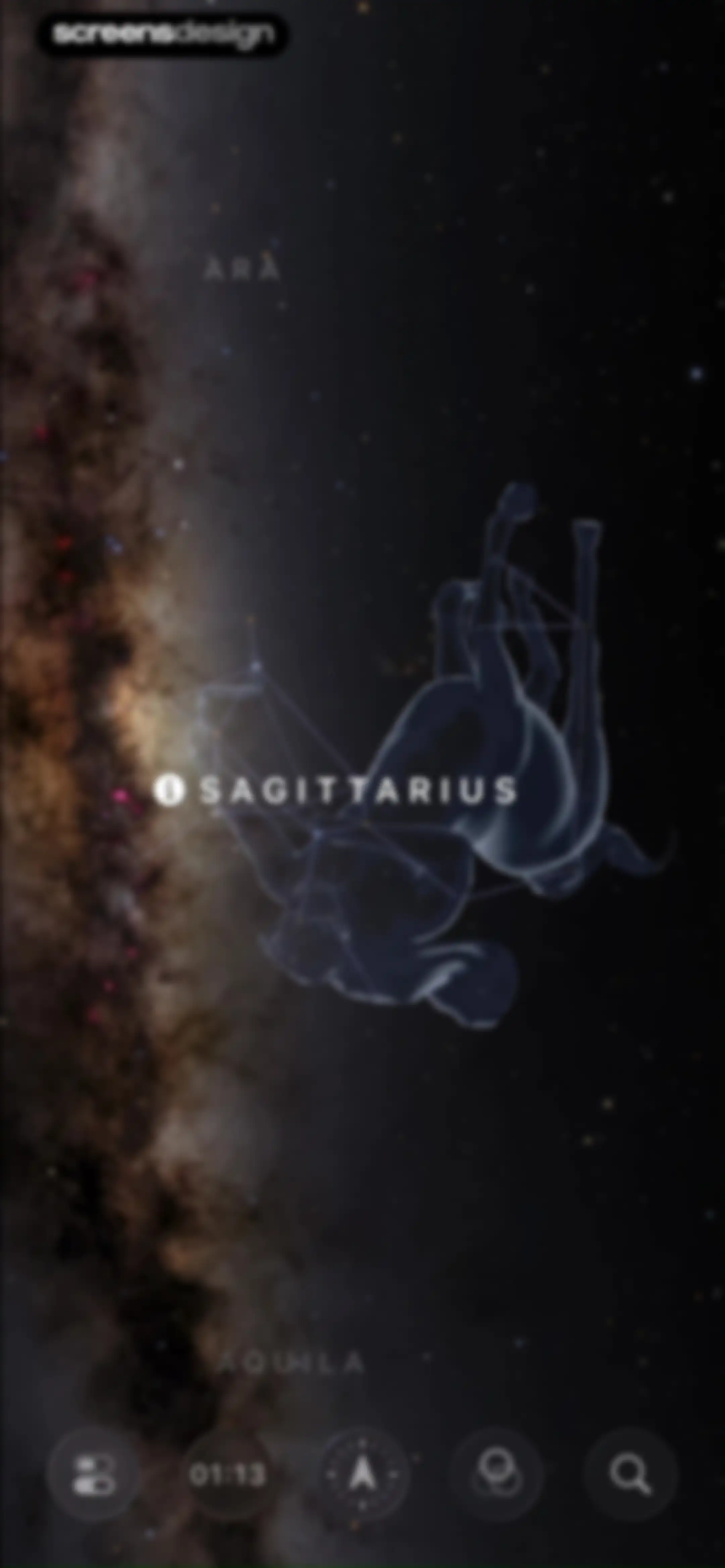 Sky Guide screen 36