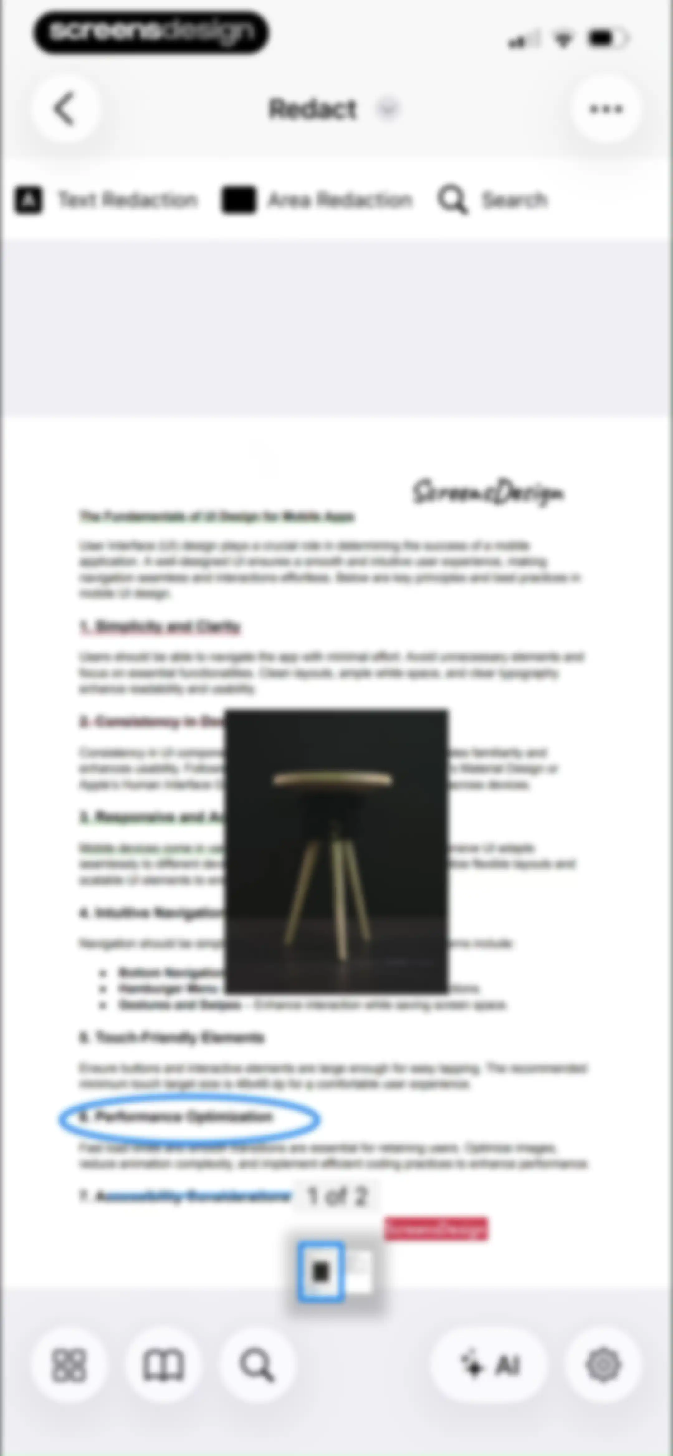 PDF Editor ® screen 81