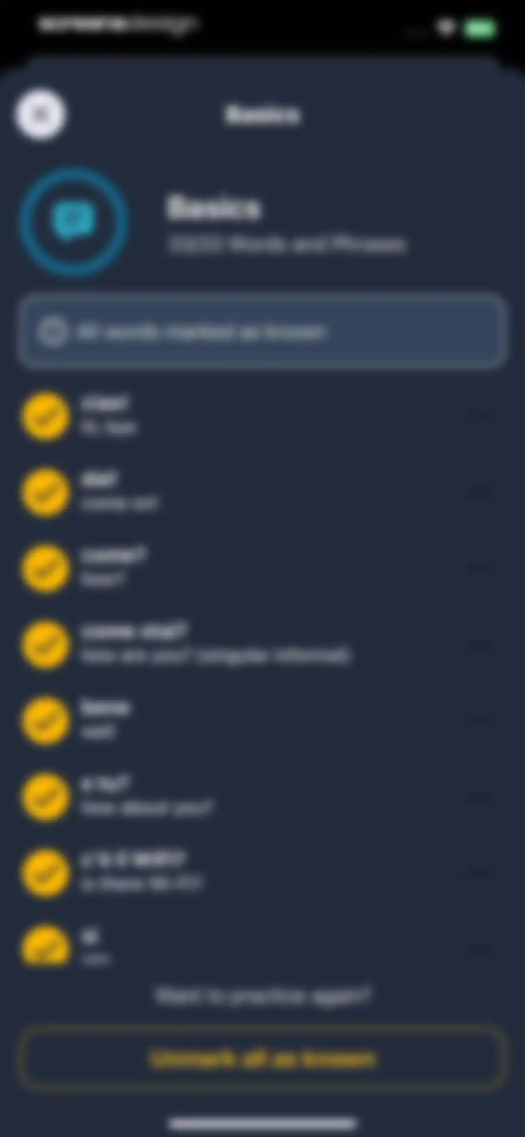 Memrise Easy Language Learning screen 48