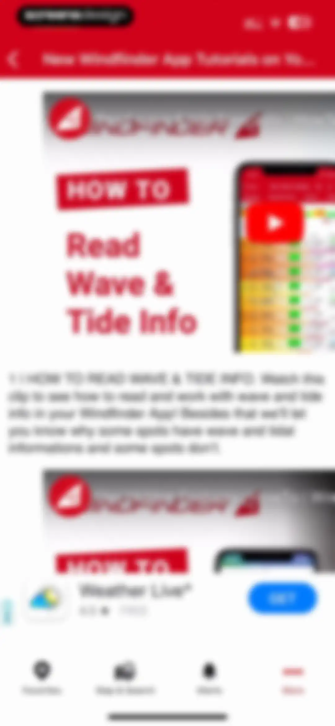 Windfinder: Wind & Weather map screen 52