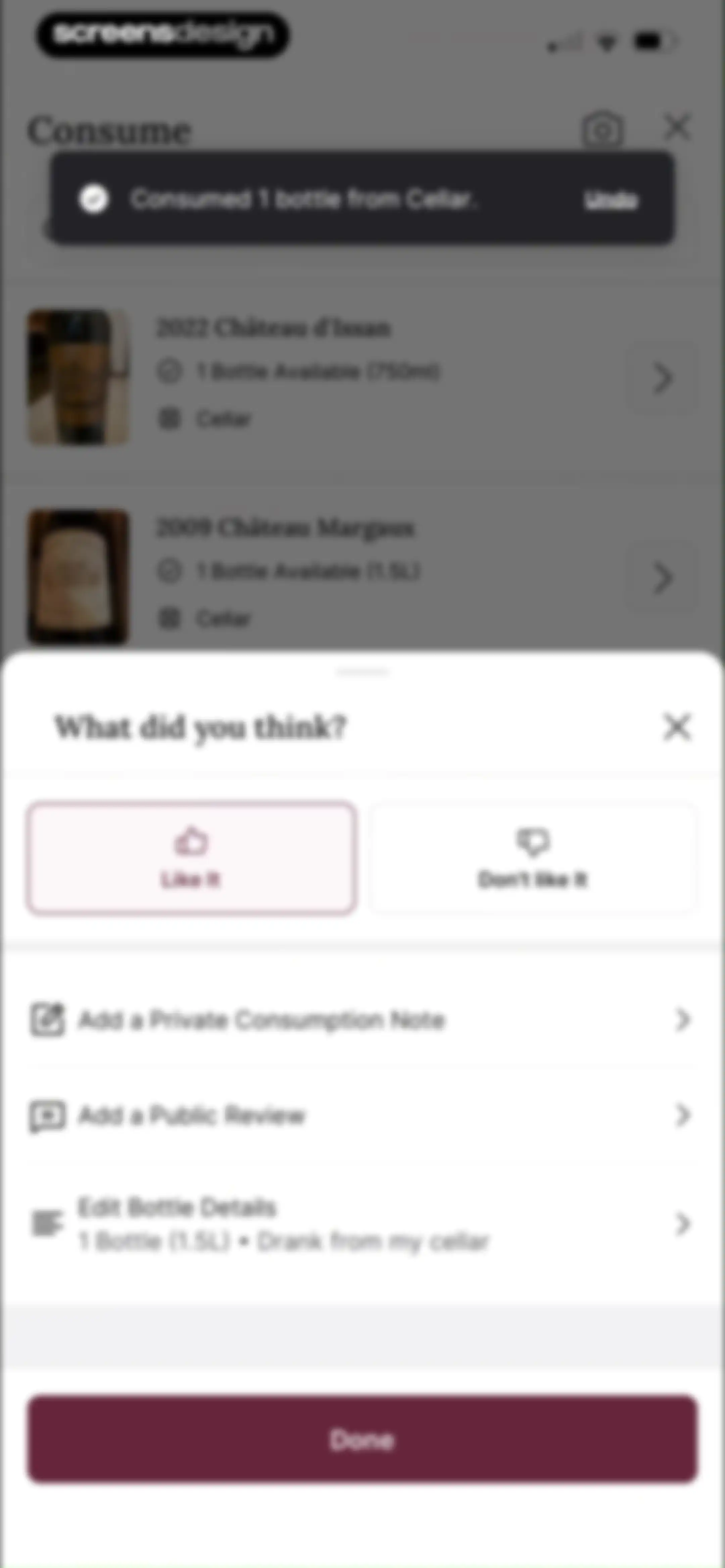 CellarTracker: #1 Wine Tracker screen 45