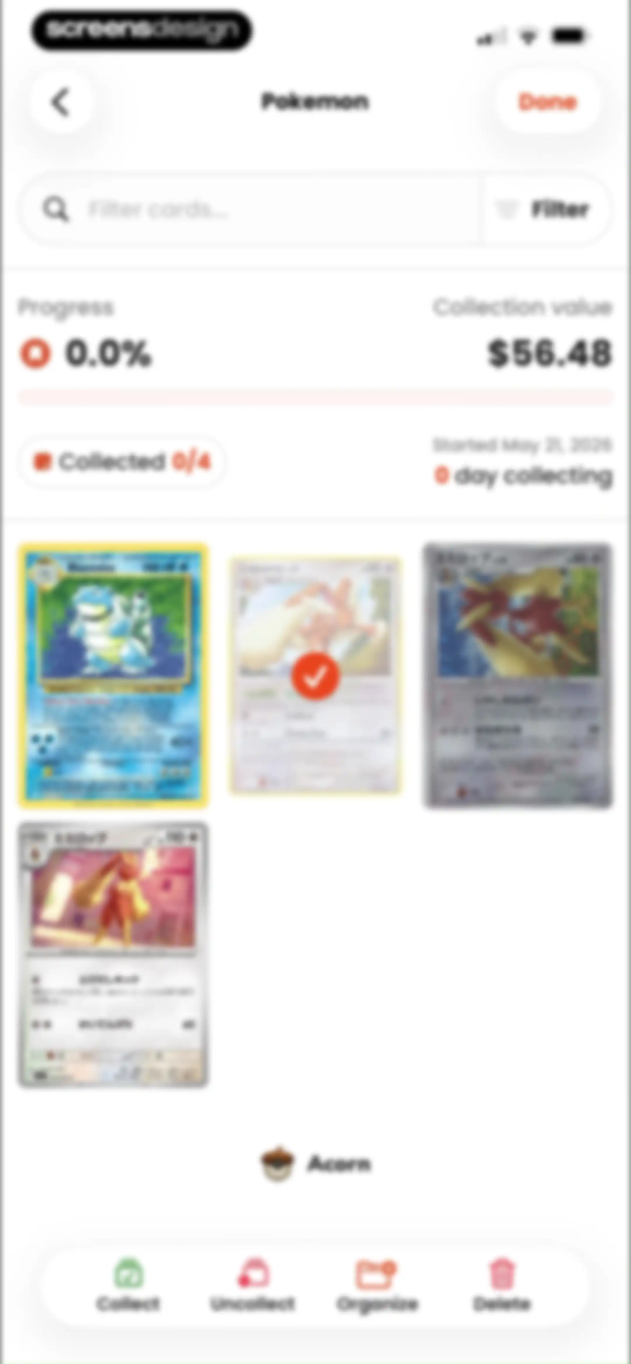 Acorn TCG ‒ Card Scanner App screen 75