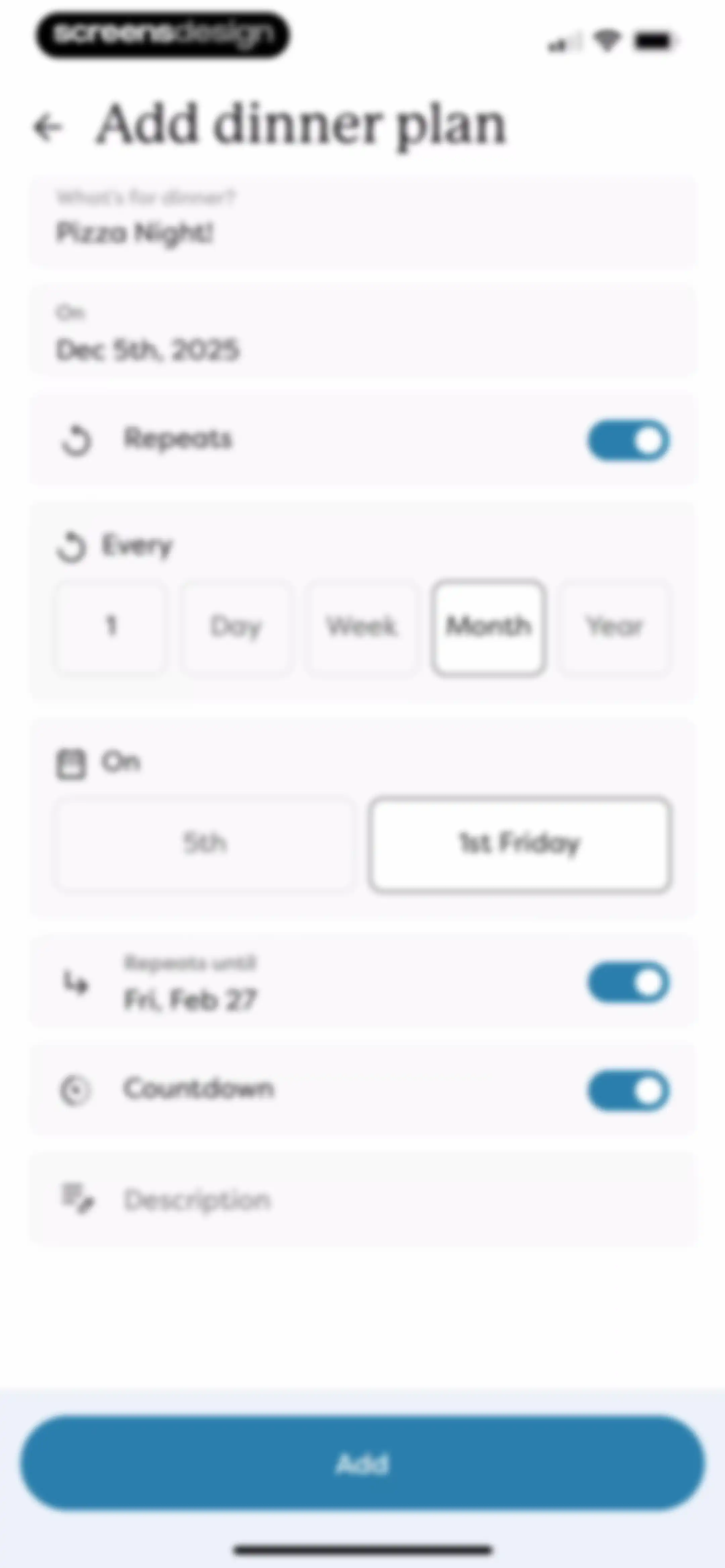 Skylight App screen 40