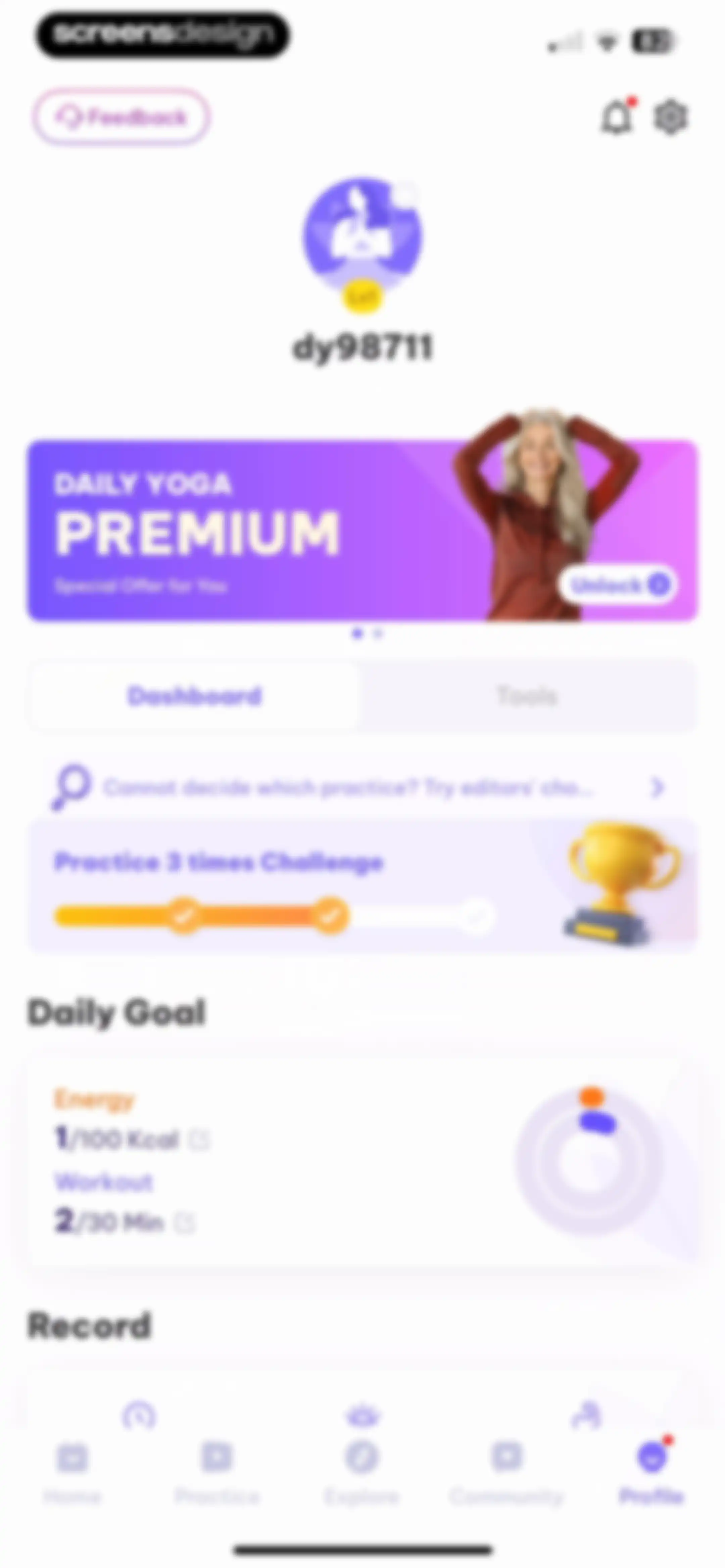 Daily Yoga: Yoga for Fitness® screen 167