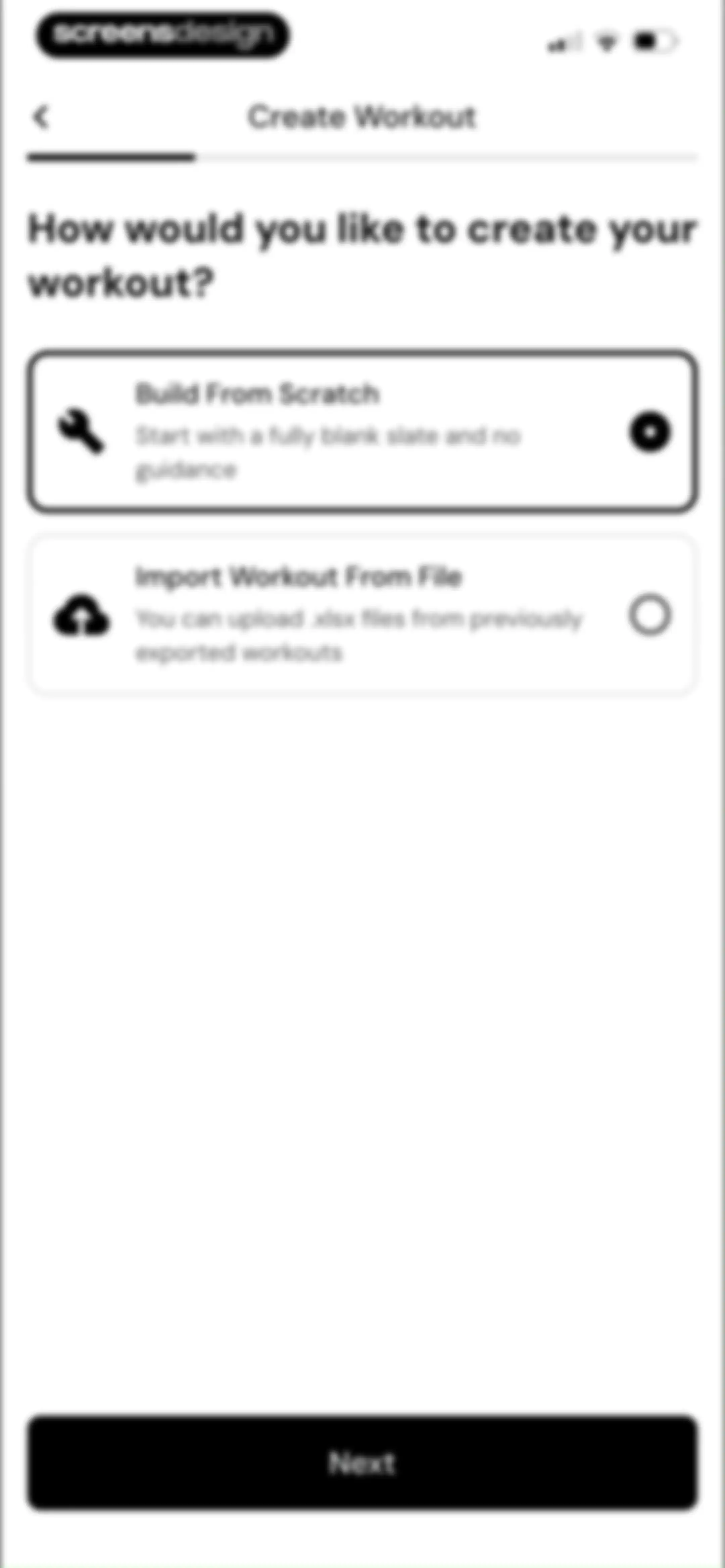 MacroFactor Workouts - Tracker screen 110