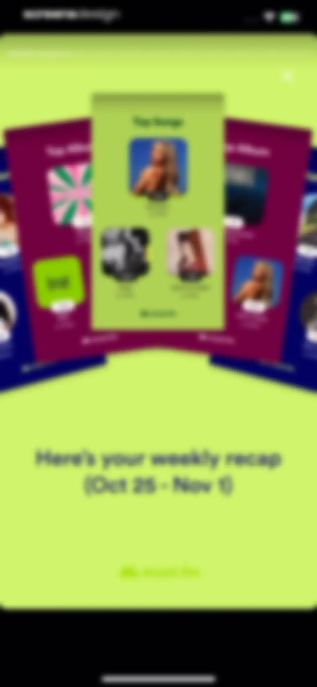 must.fm for Spotify Stats screen 49