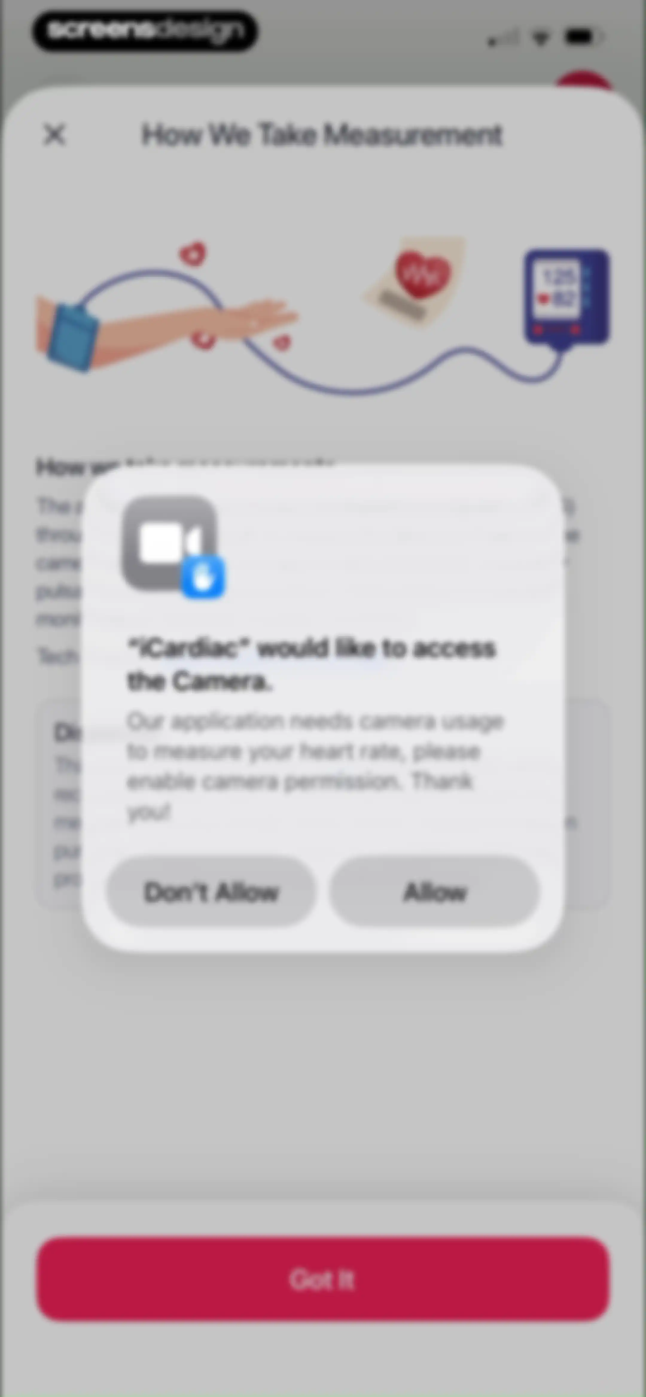 iCardiac: Heart Rate & Health screen 17