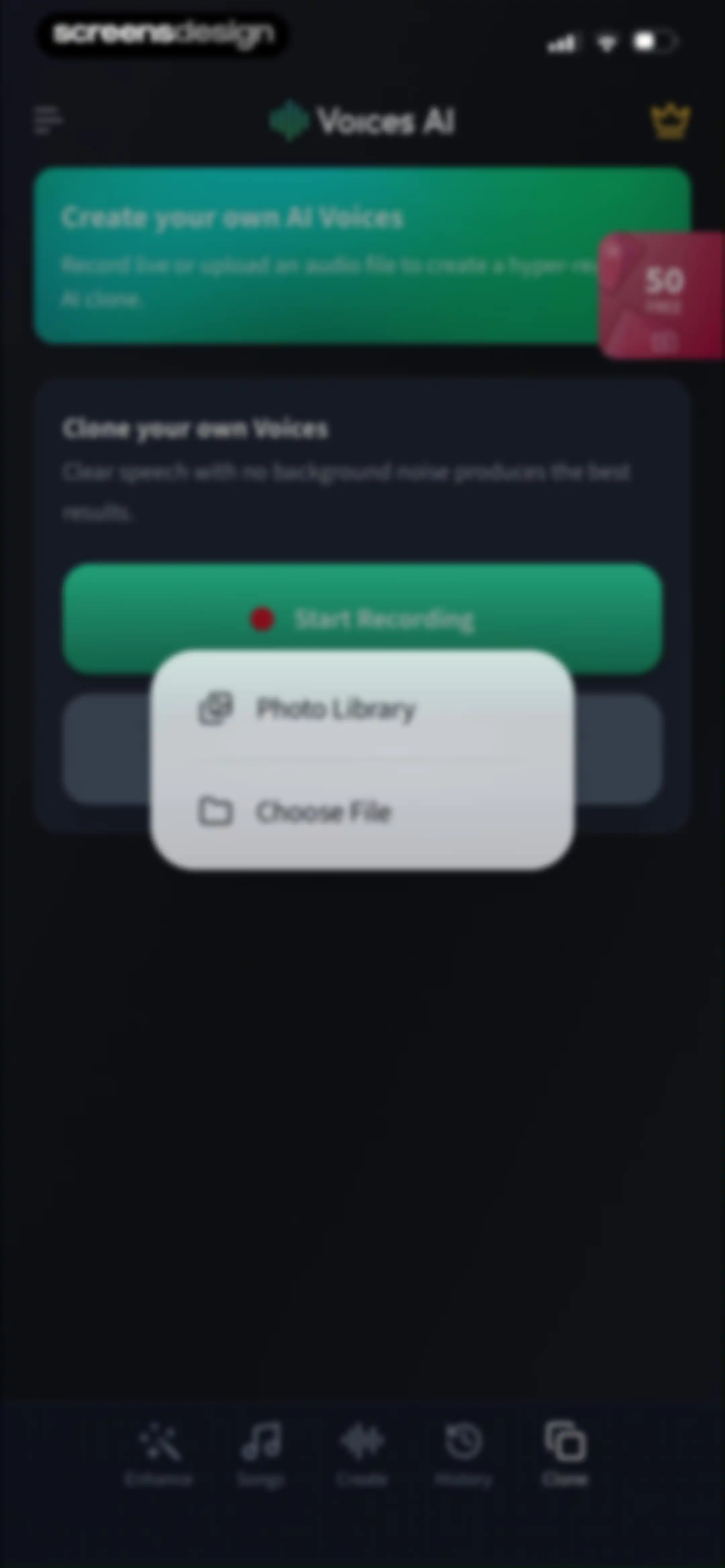 Voices AI: Change Your Voice screen 53
