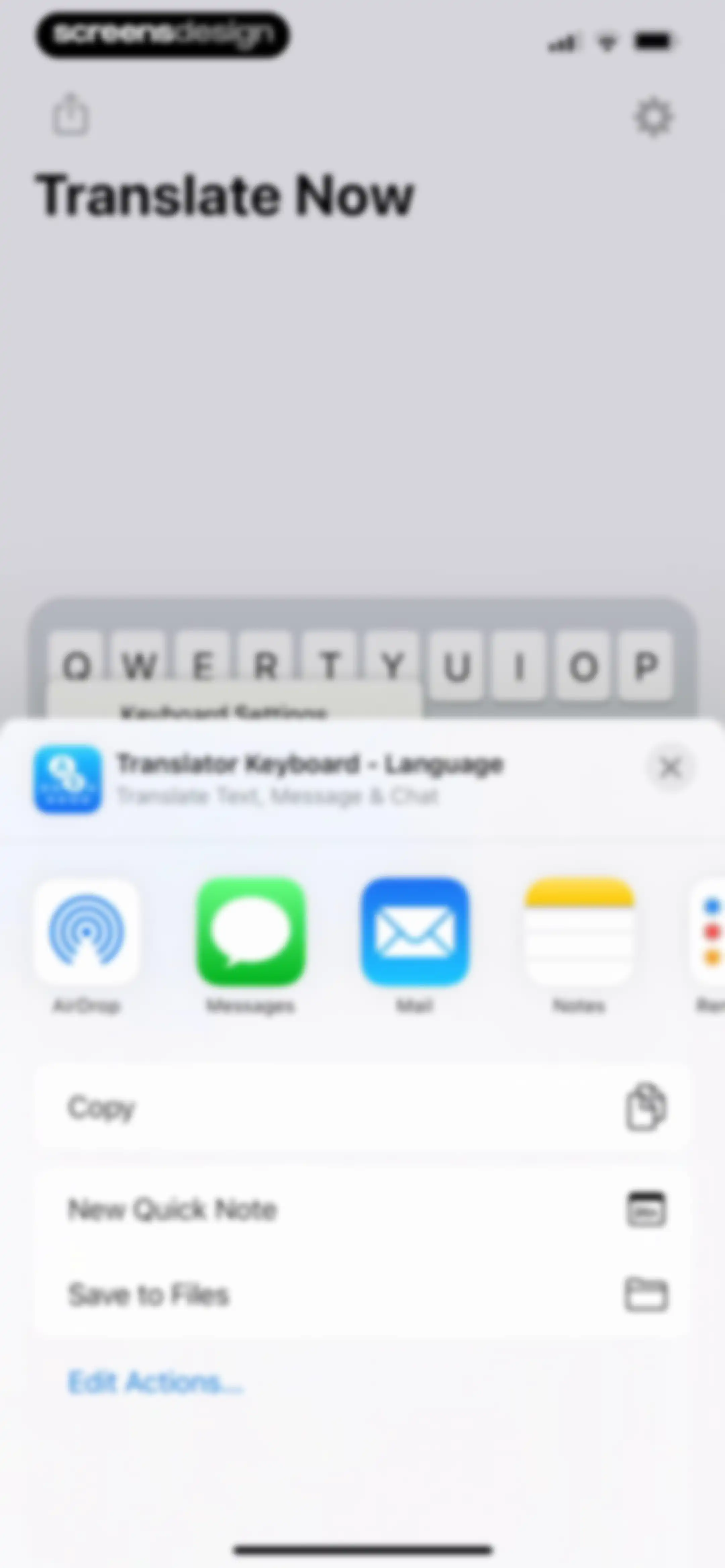 Translator Keyboard - Language screen 18