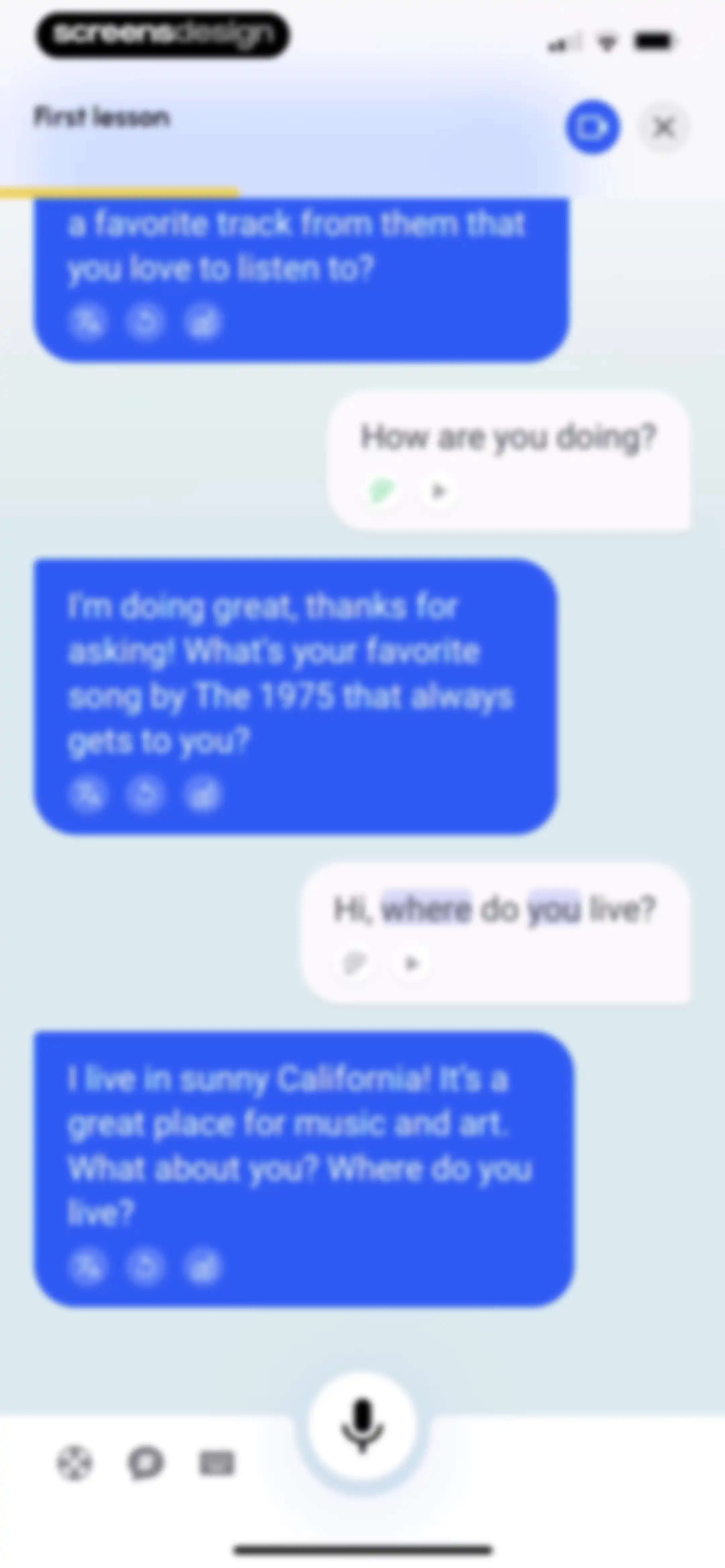 Speak English with Loora AI screen 64