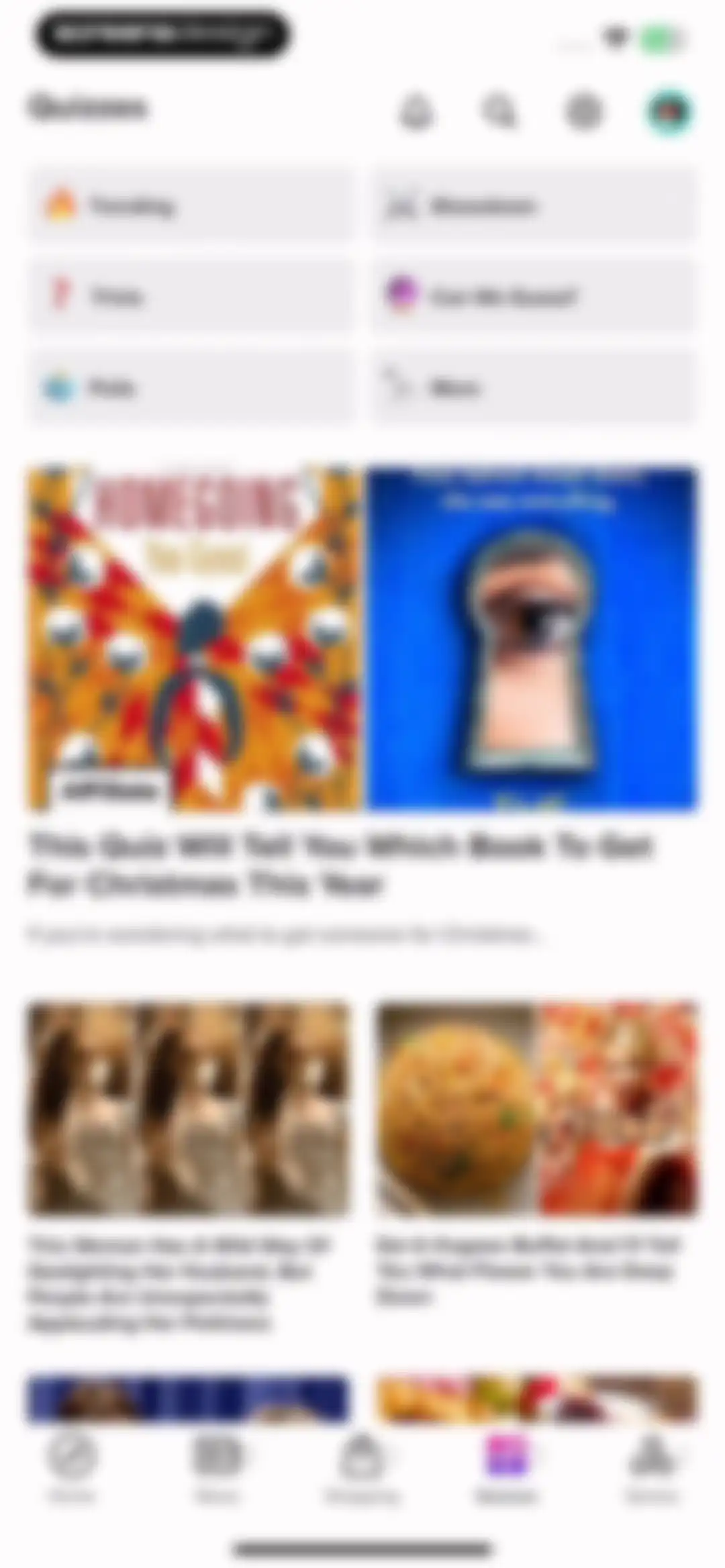 BuzzFeed - Quiz, Trivia & News screen 71