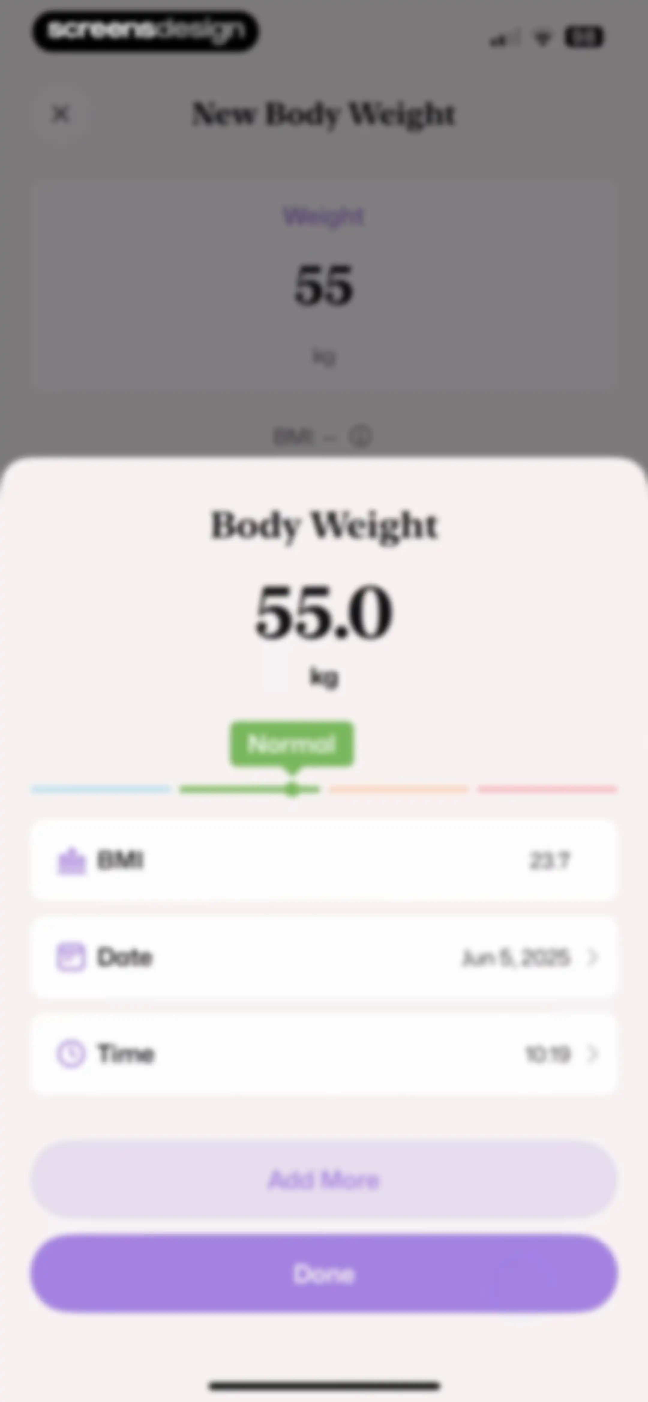 Well AI: Improve Well-being screen 49