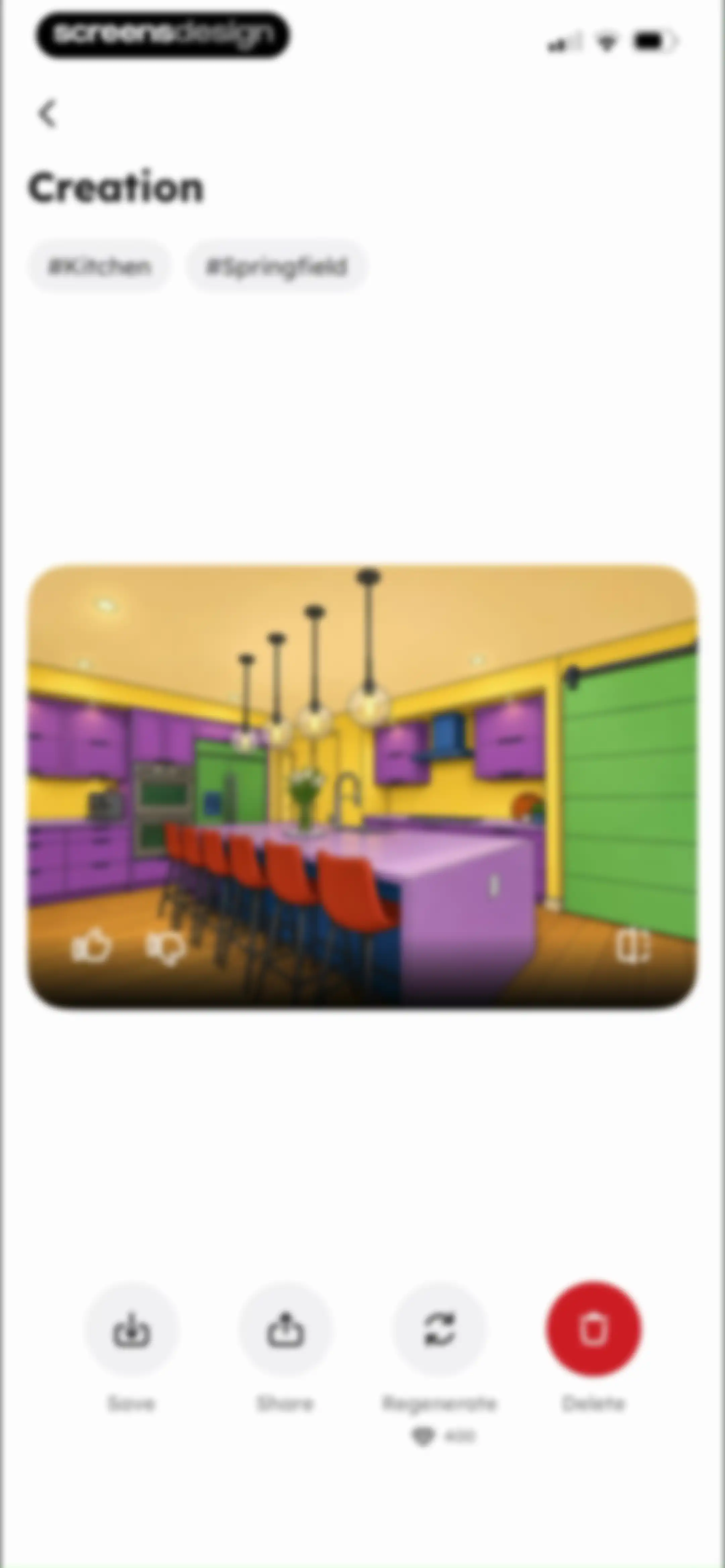 House AI: AI Room Design, Home screen 41