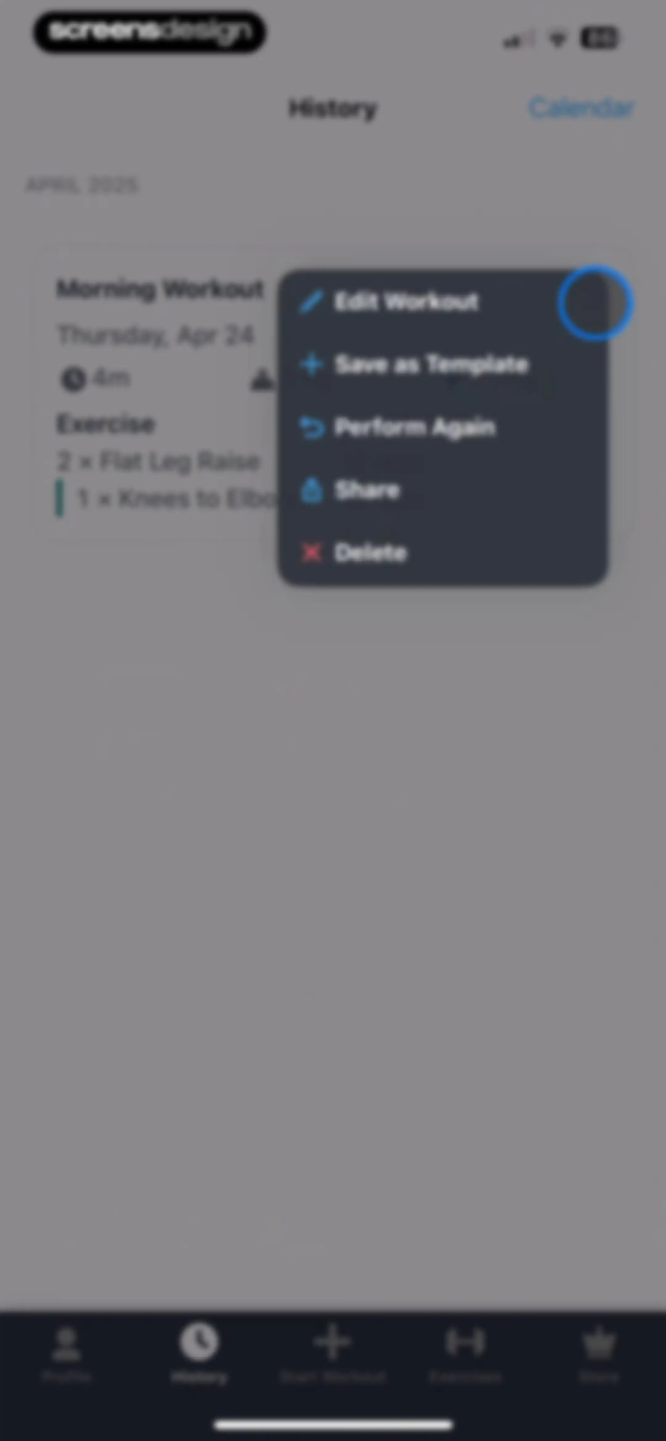 Strong Workout Tracker Gym Log screen 99