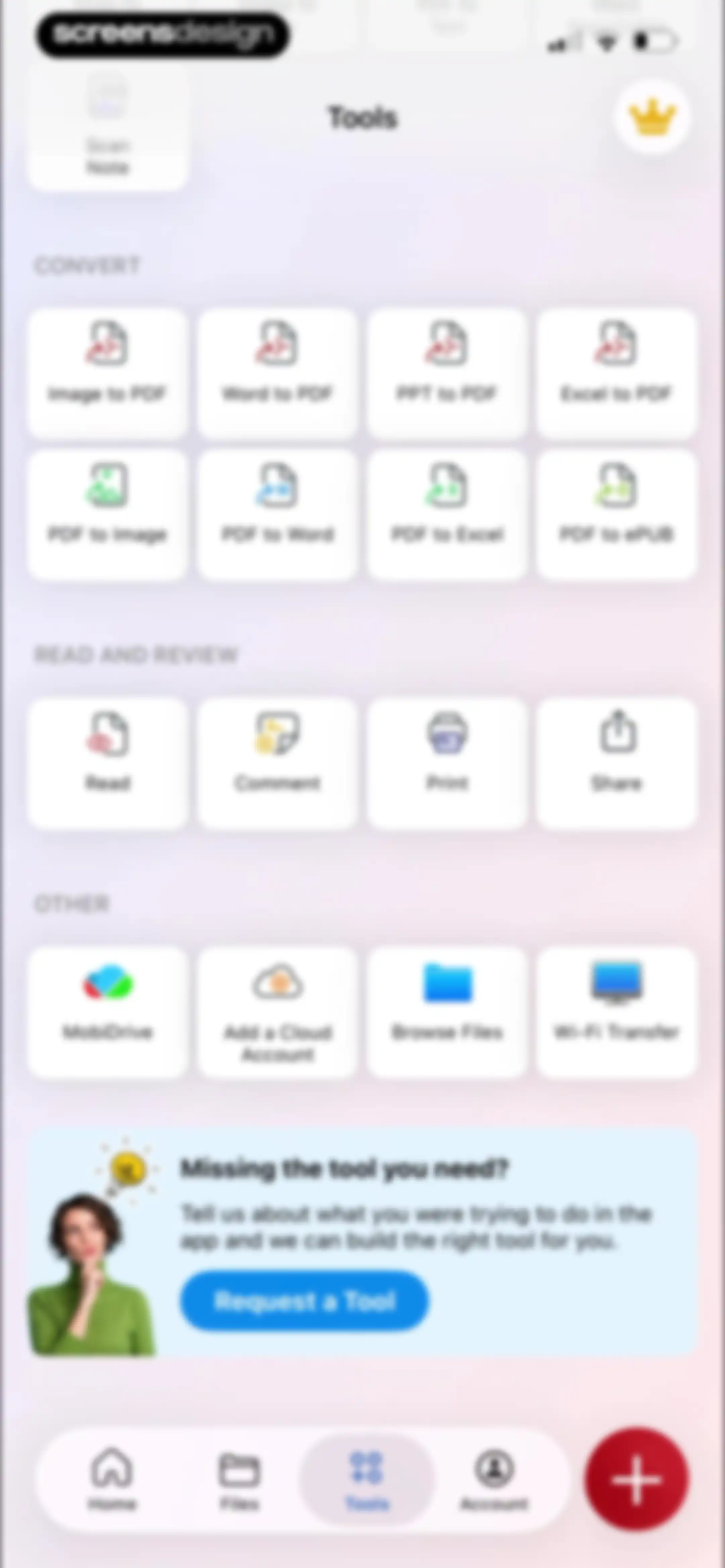 MobiPDF・PDF Text Editor・Reader screen 104
