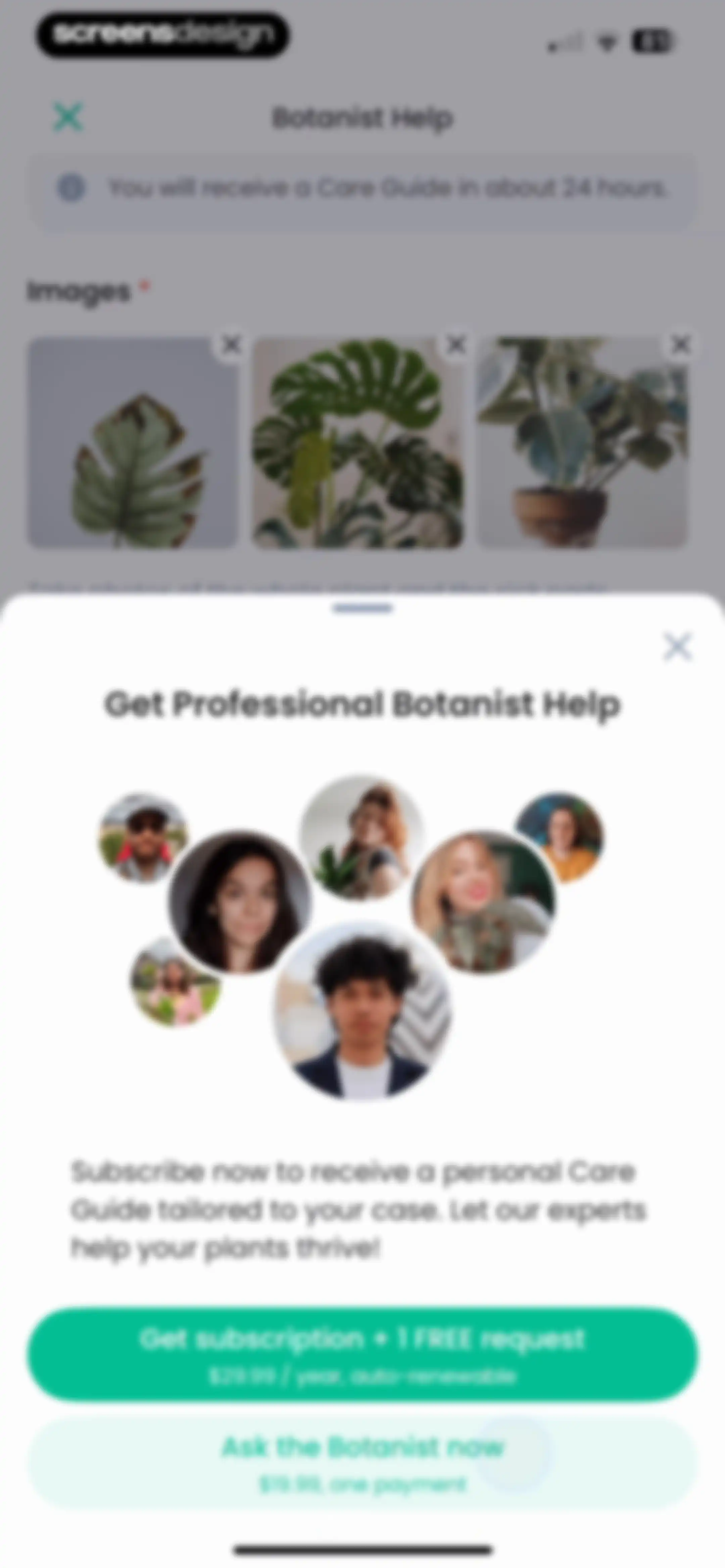 PlantIn: Plant Identifier・Care screen 82