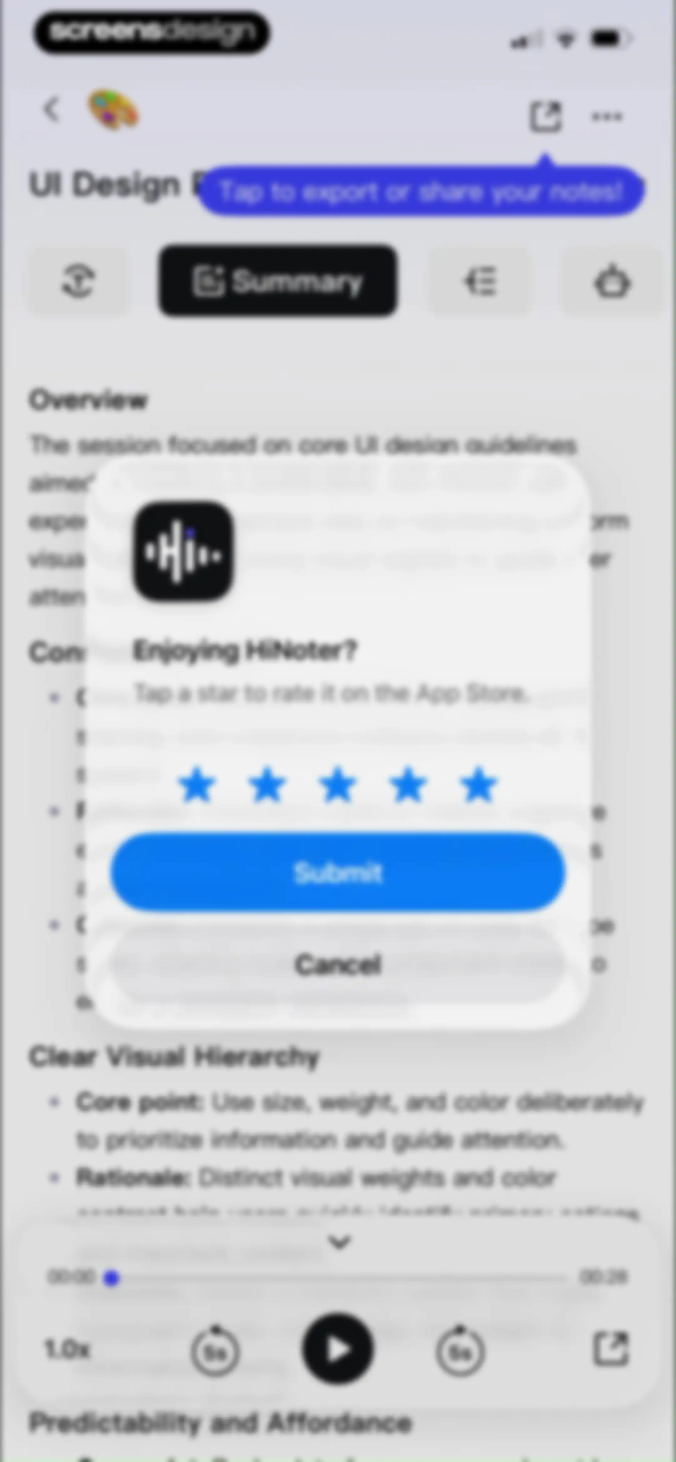 HiNoter - AI Note Taker screen 26