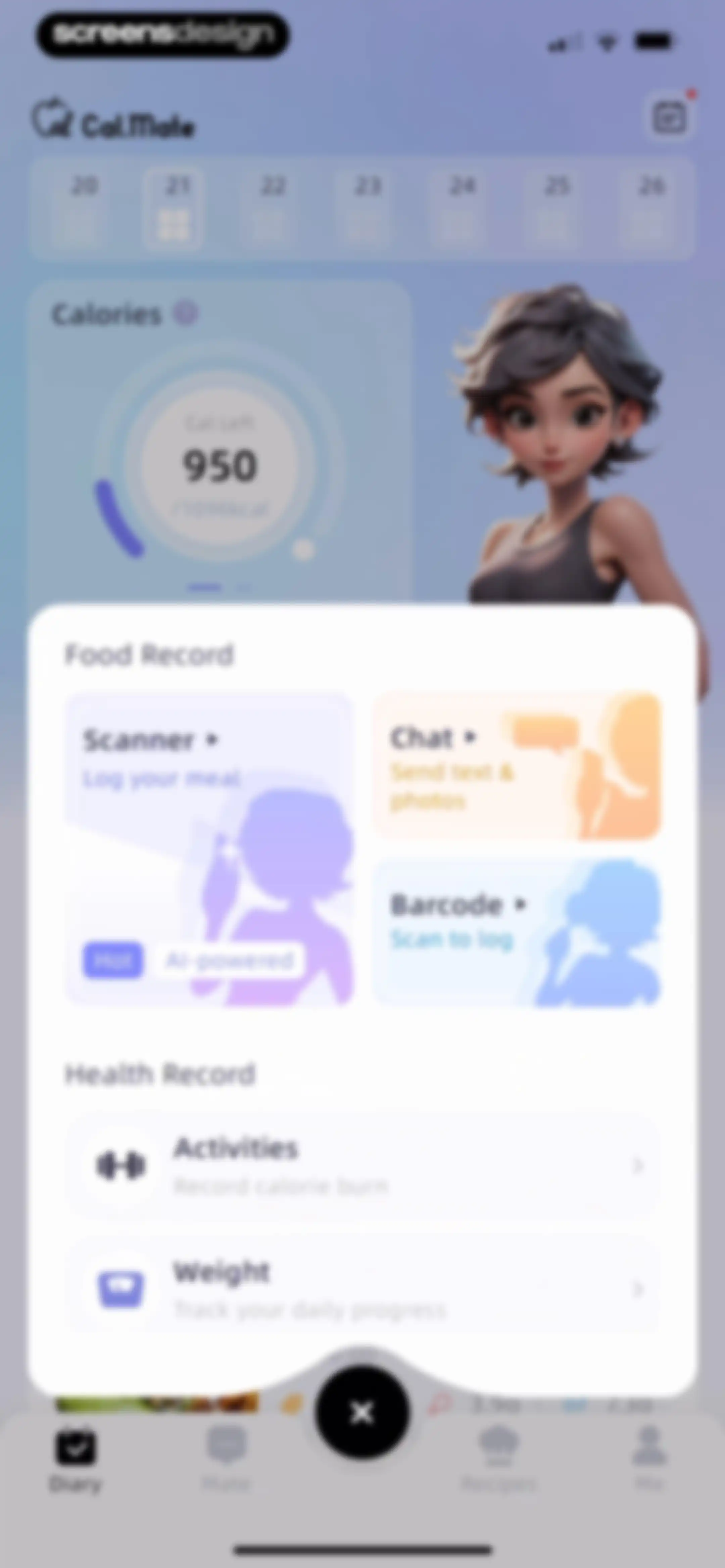Calorie Tracker-CalorieMate screen 50