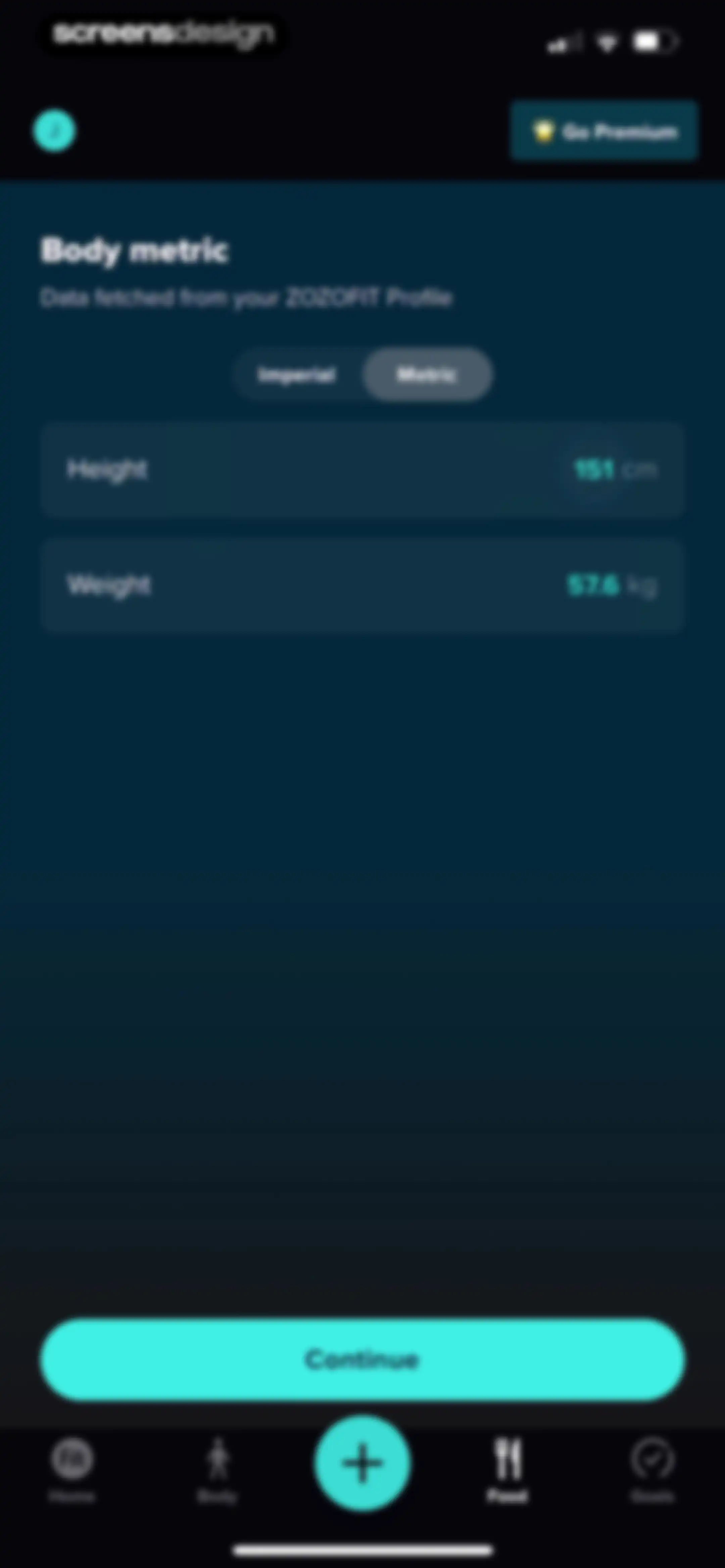 ZOZOFIT: 3D Body Scanner screen 57