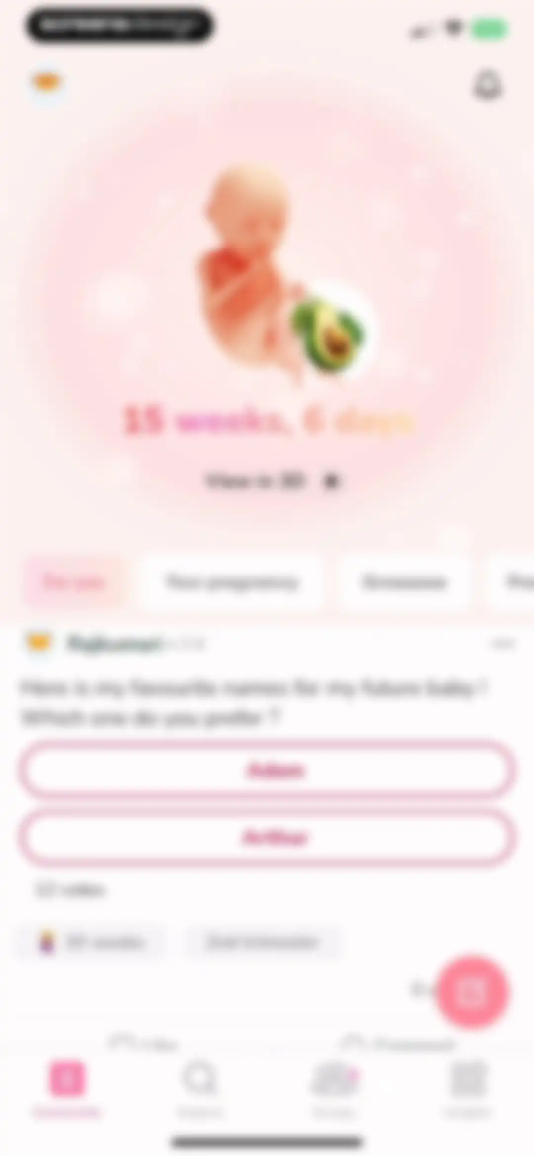 WeMoms - Pregnancy & Baby App screen 10