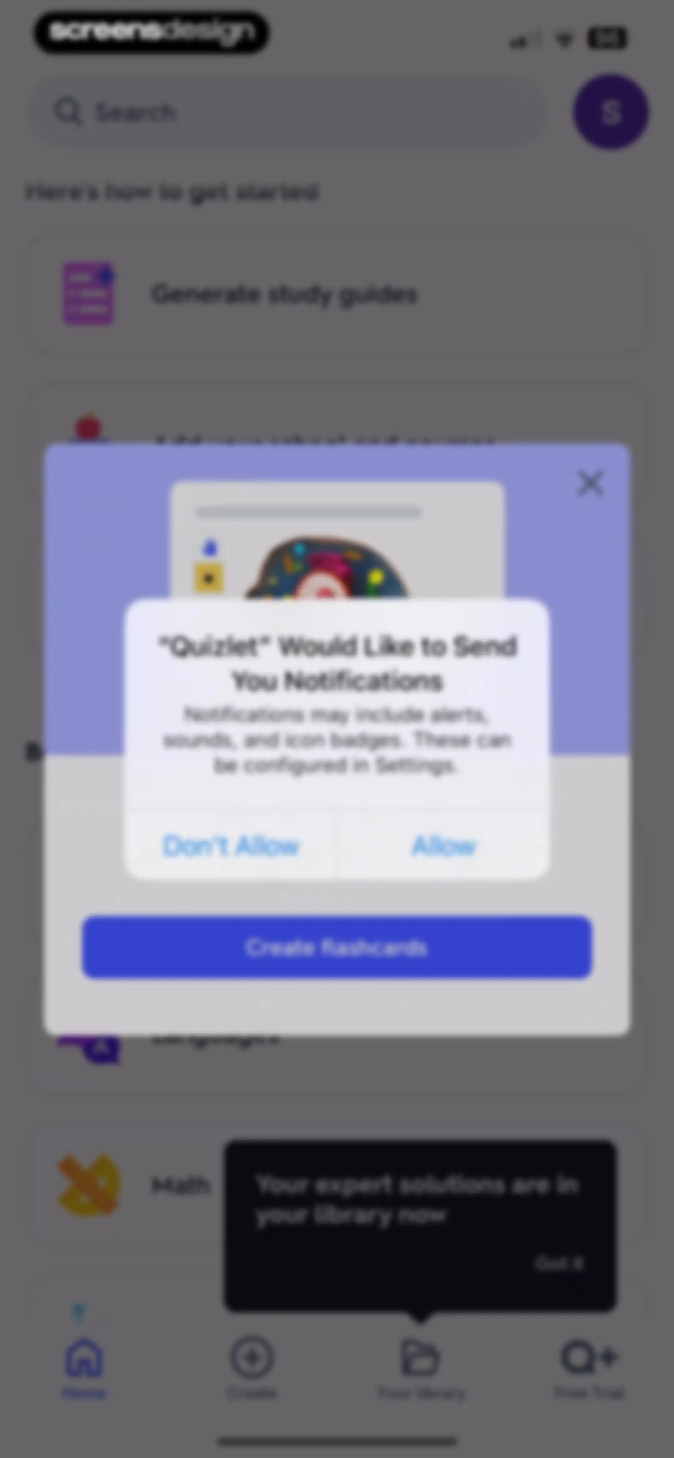 Quizlet: More than Flashcards screen 12
