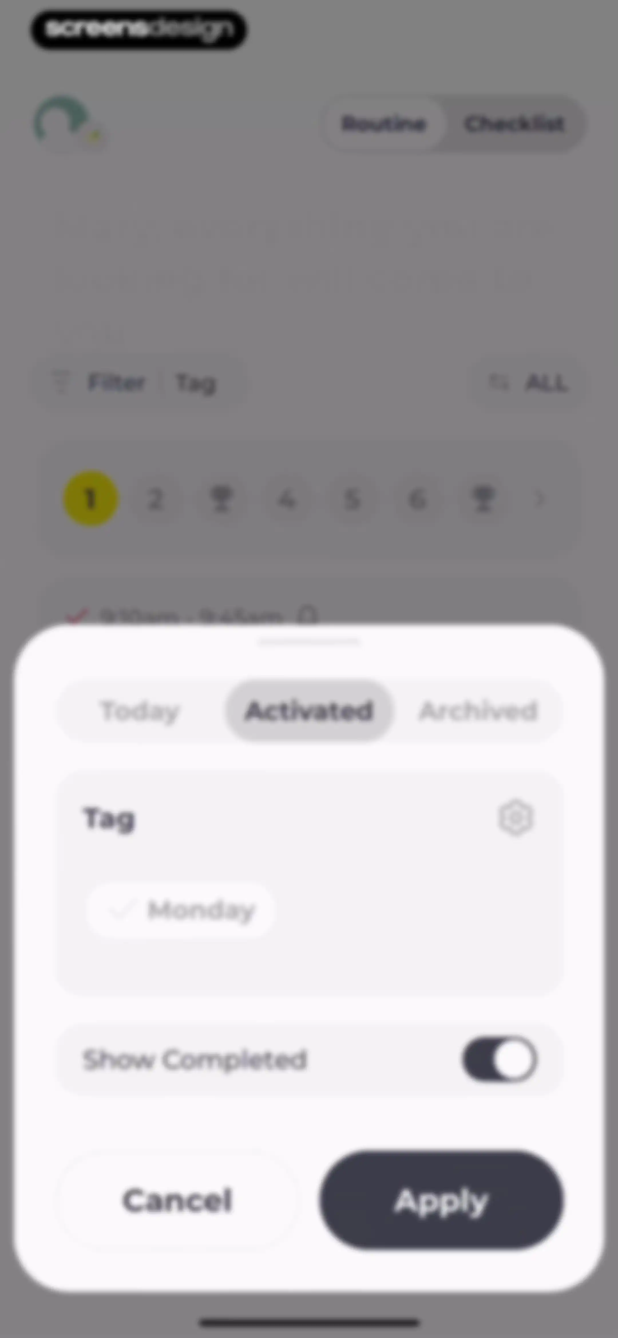 Routine Planner, Habit Tracker screen 81
