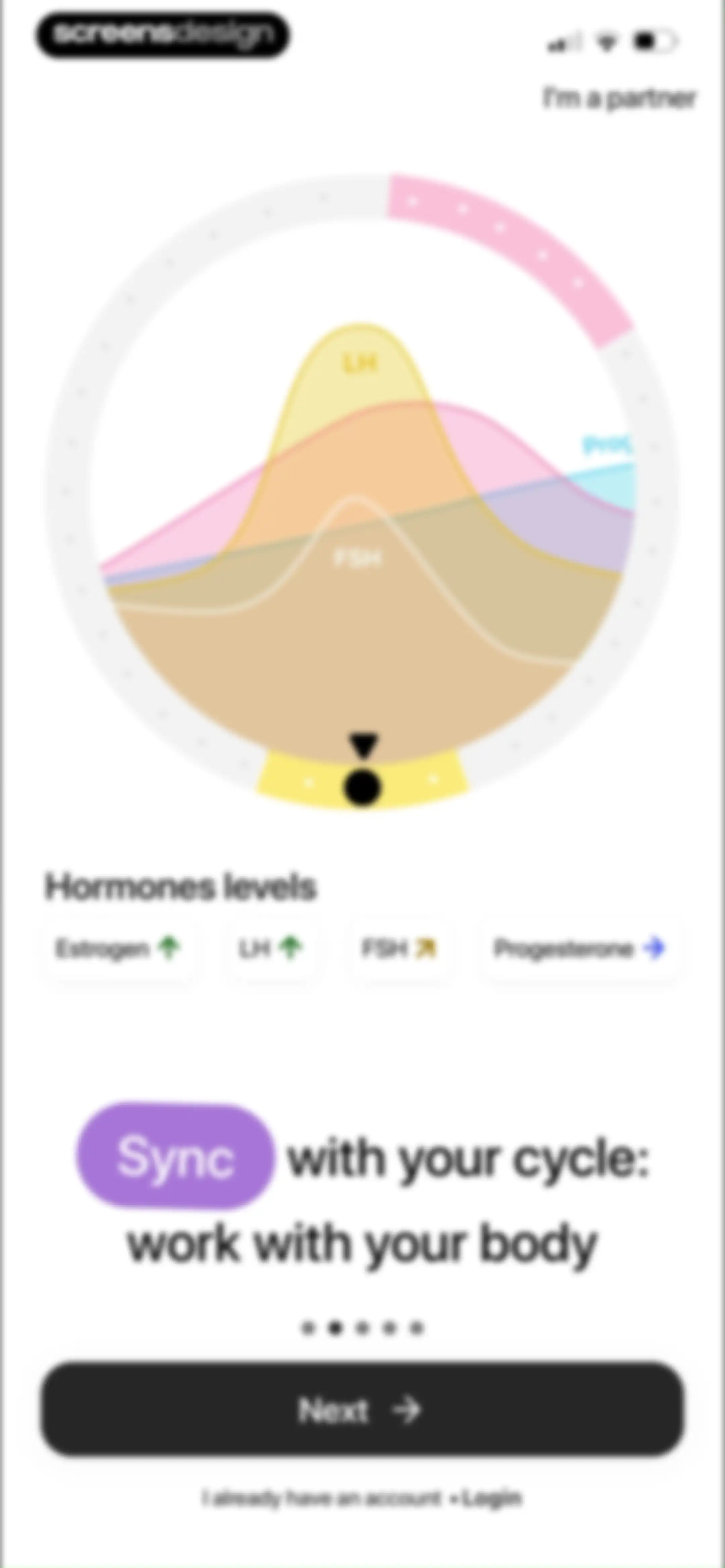 Harmony: Cycle Syncing, Period screen 4