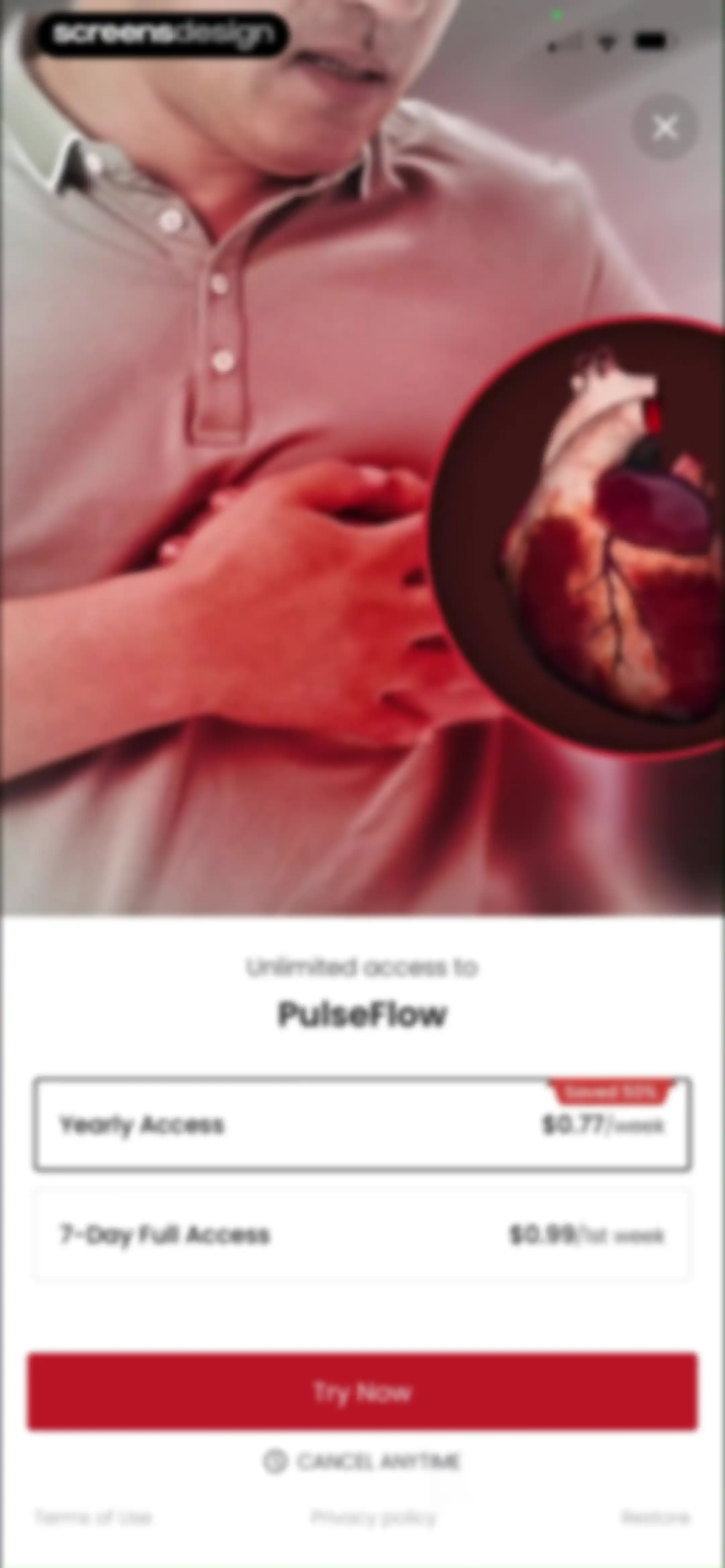 PulseFlow-Heart Rate Monitor screen 72