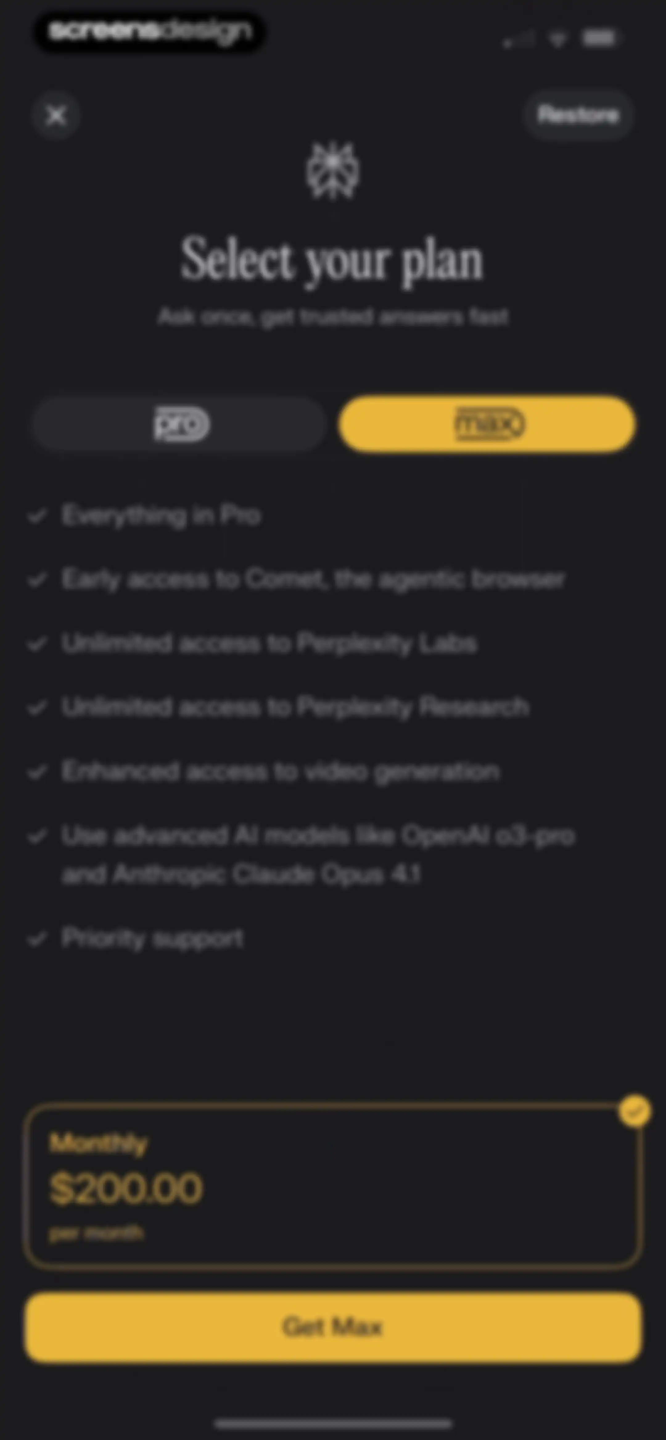 Perplexity - AI Search & Chat screen 9