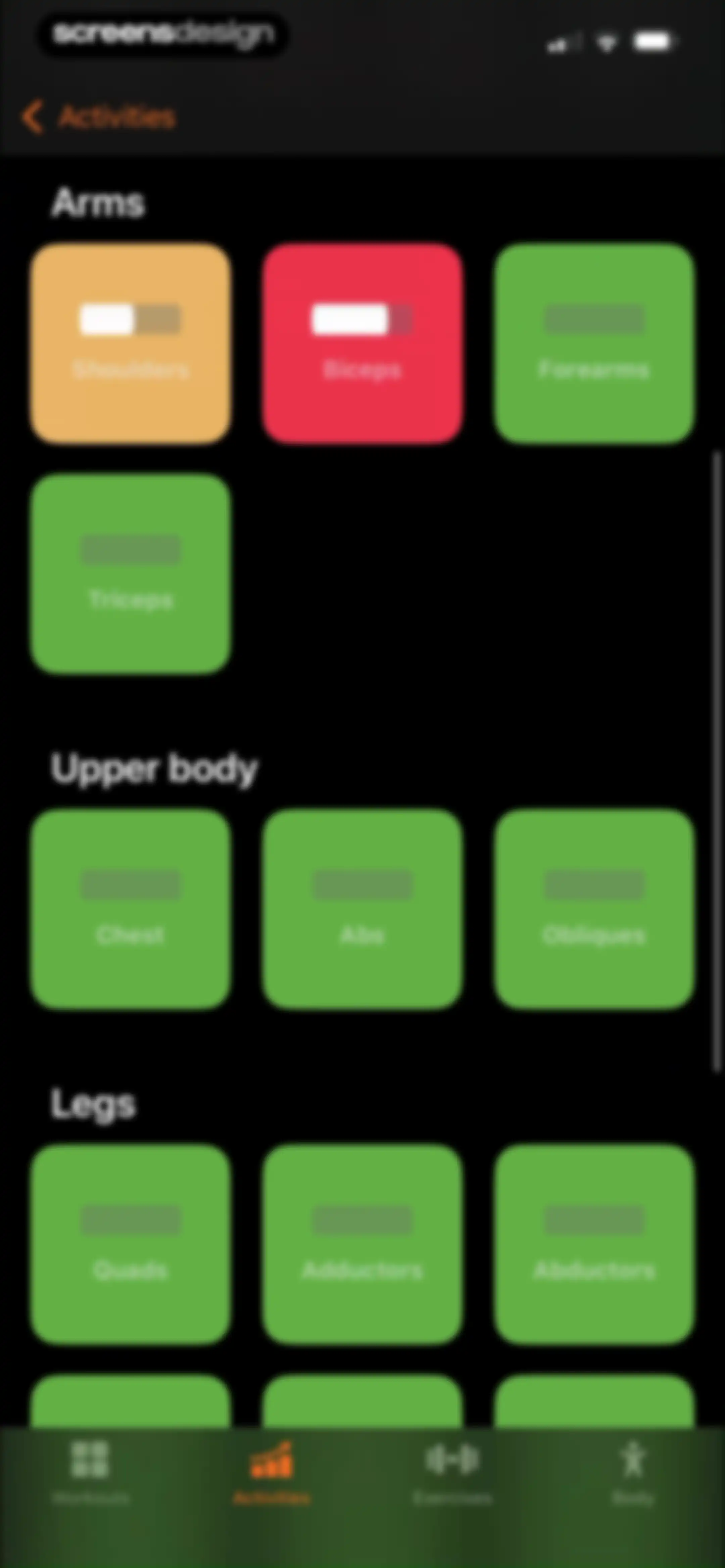 Gym WP - Workout Planner & Log screen 115
