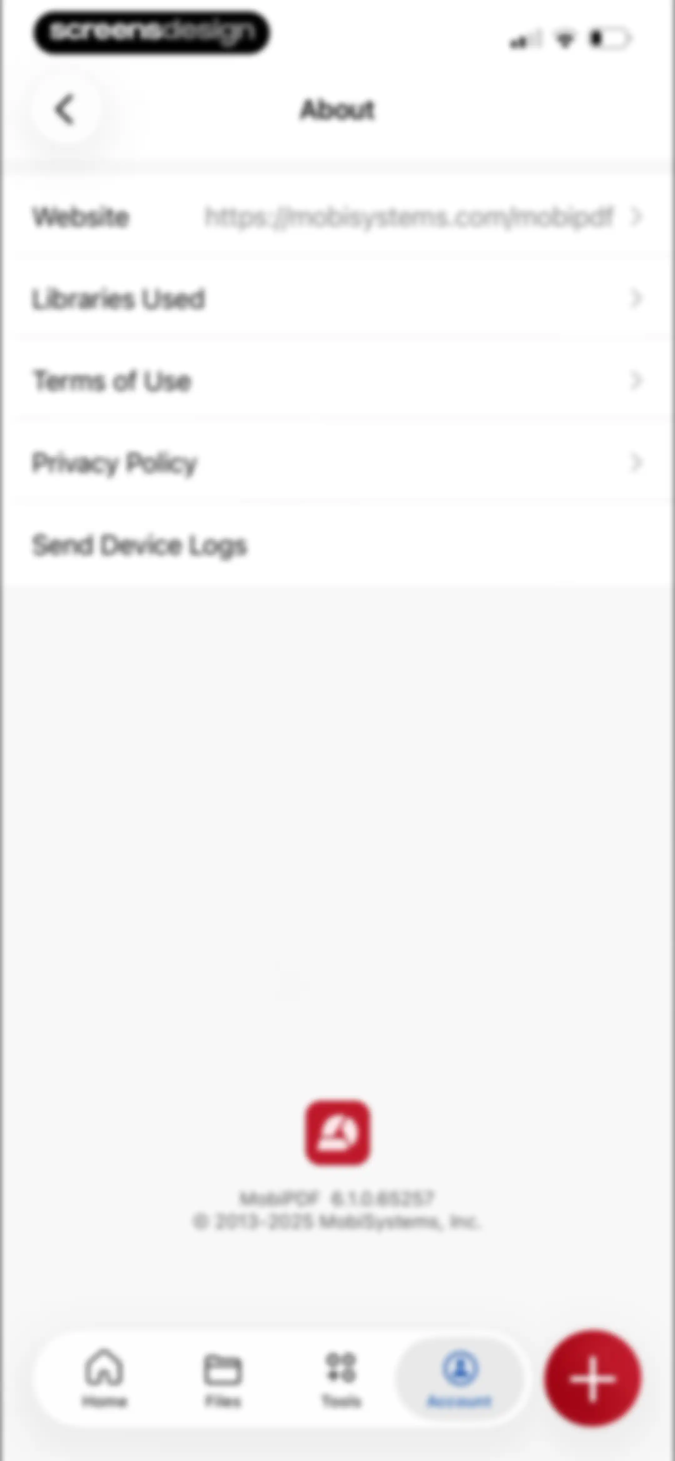 MobiPDF・PDF Text Editor・Reader screen 114
