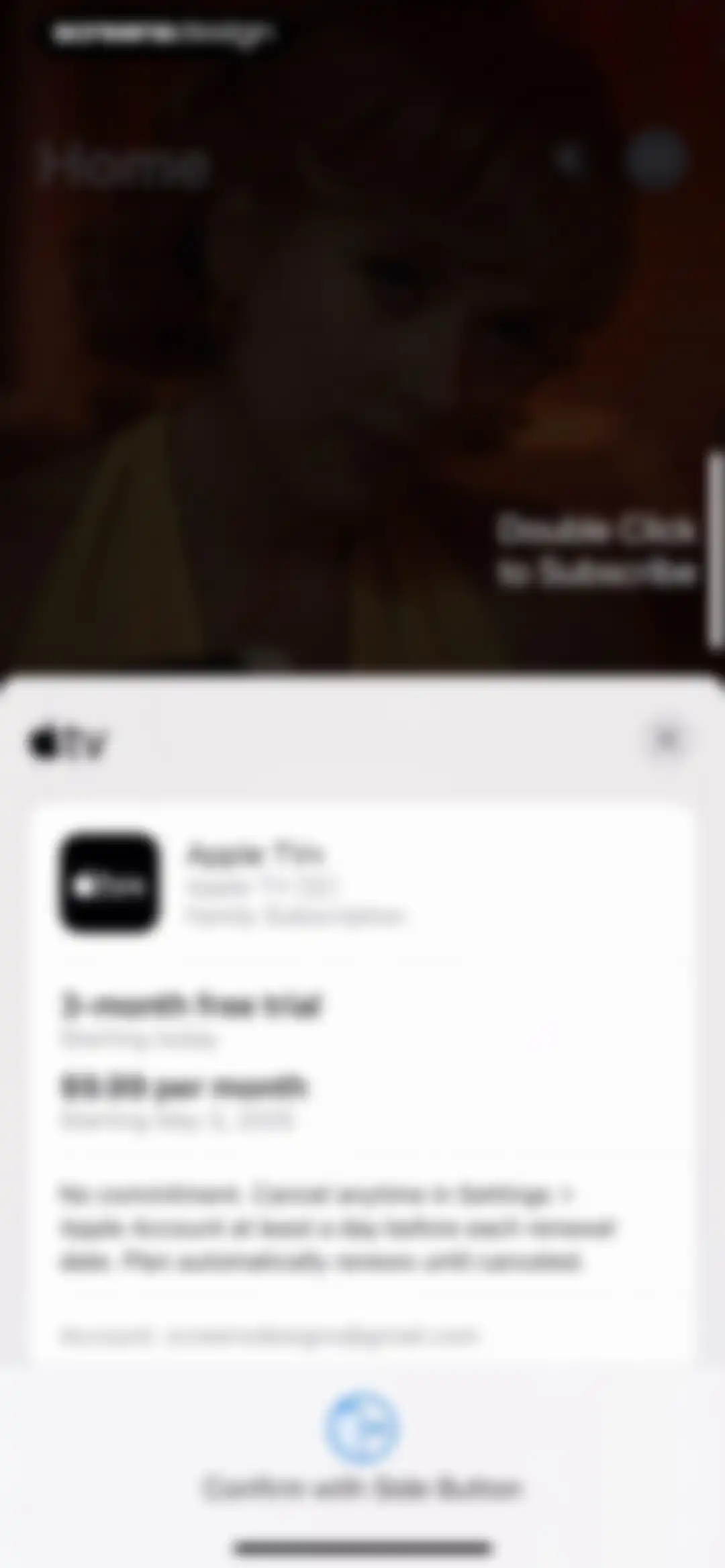 Apple TV screen 4