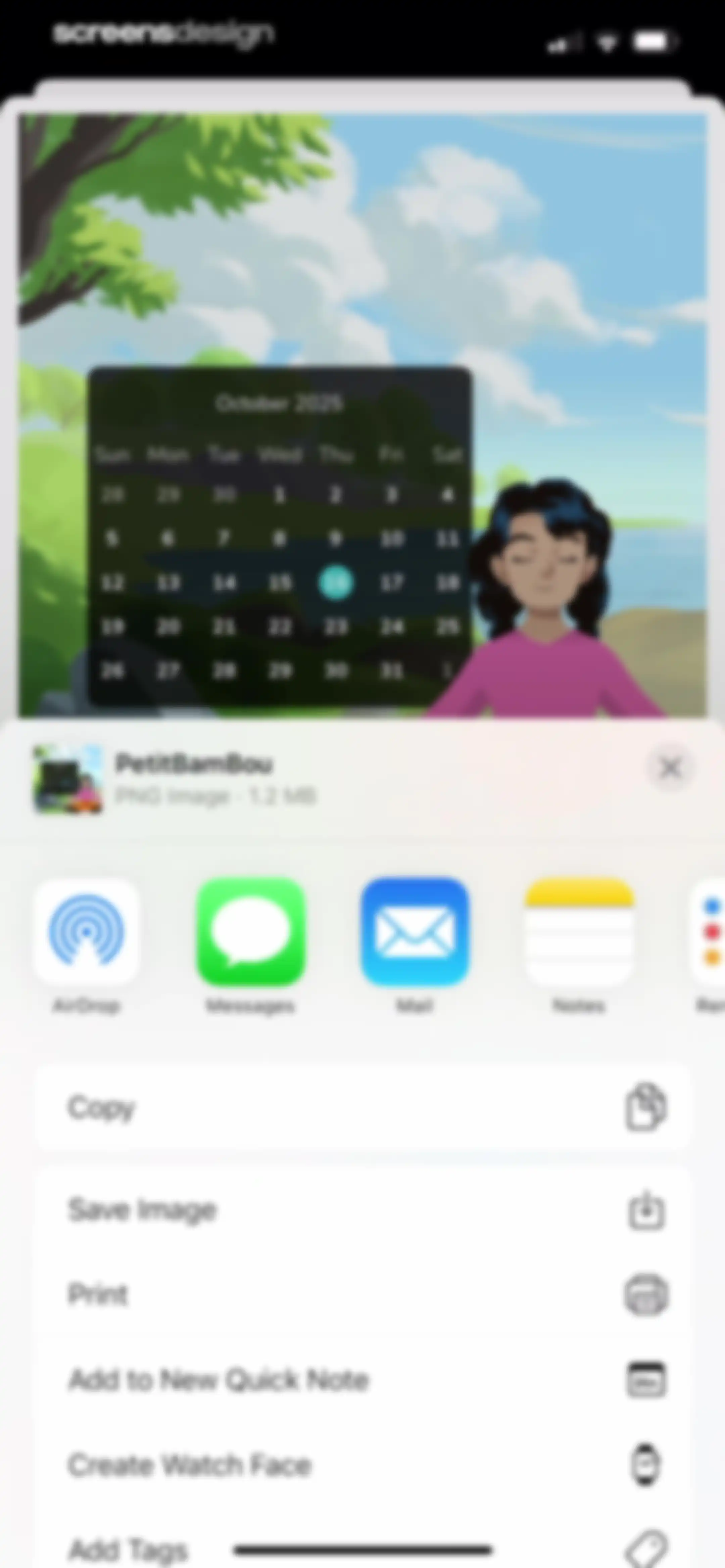 Petit BamBou: Mindfulness screen 111