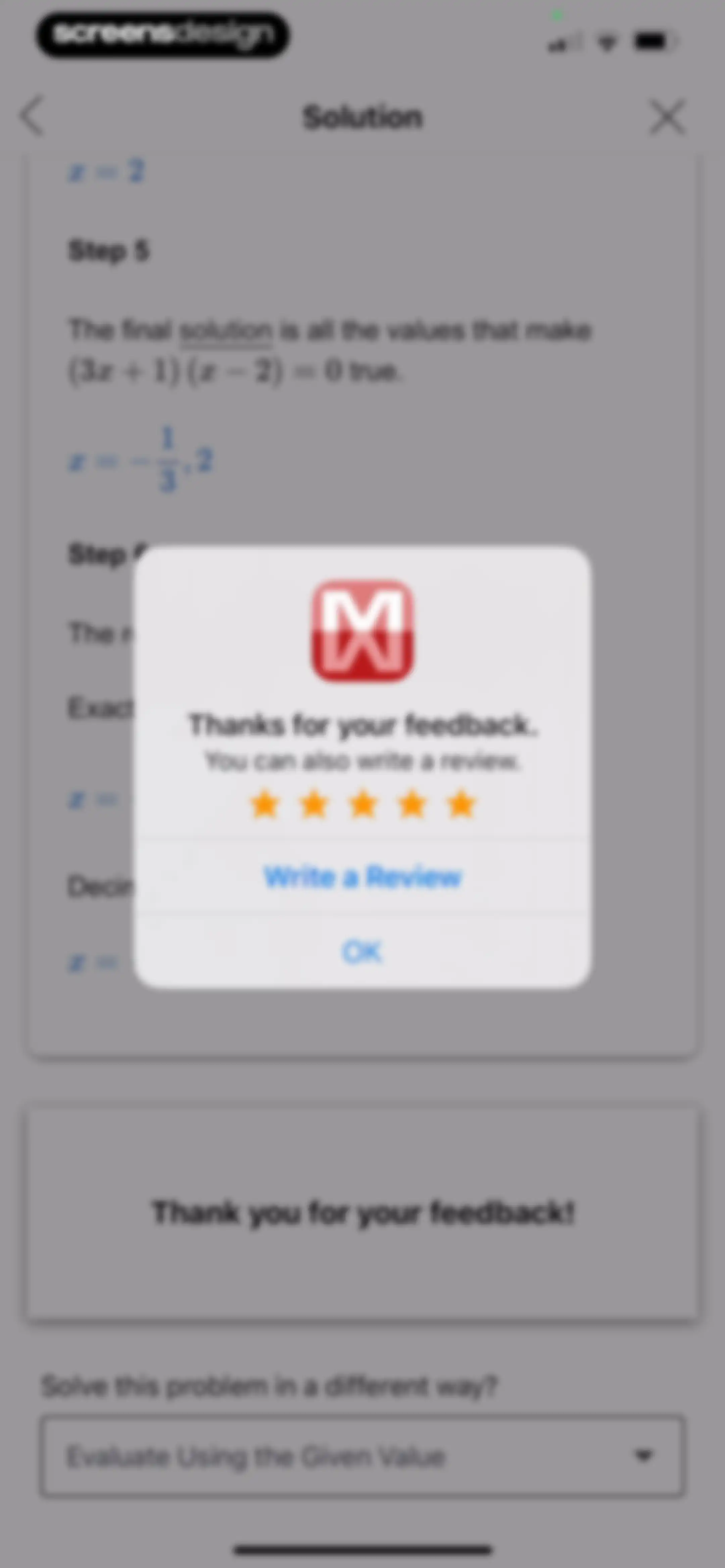 Mathway: Math Problem Solver screen 59