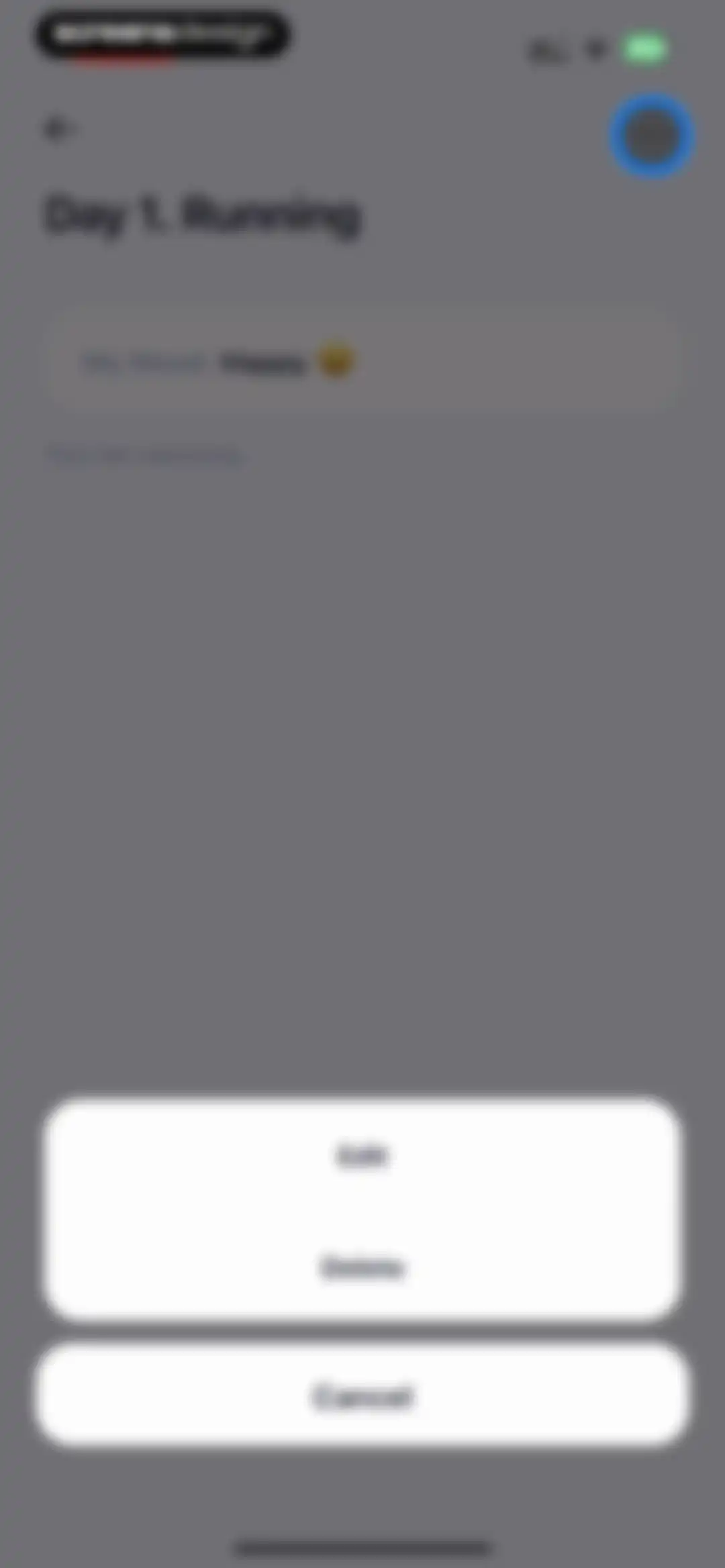 Reset: Holistic Fitness App screen 108