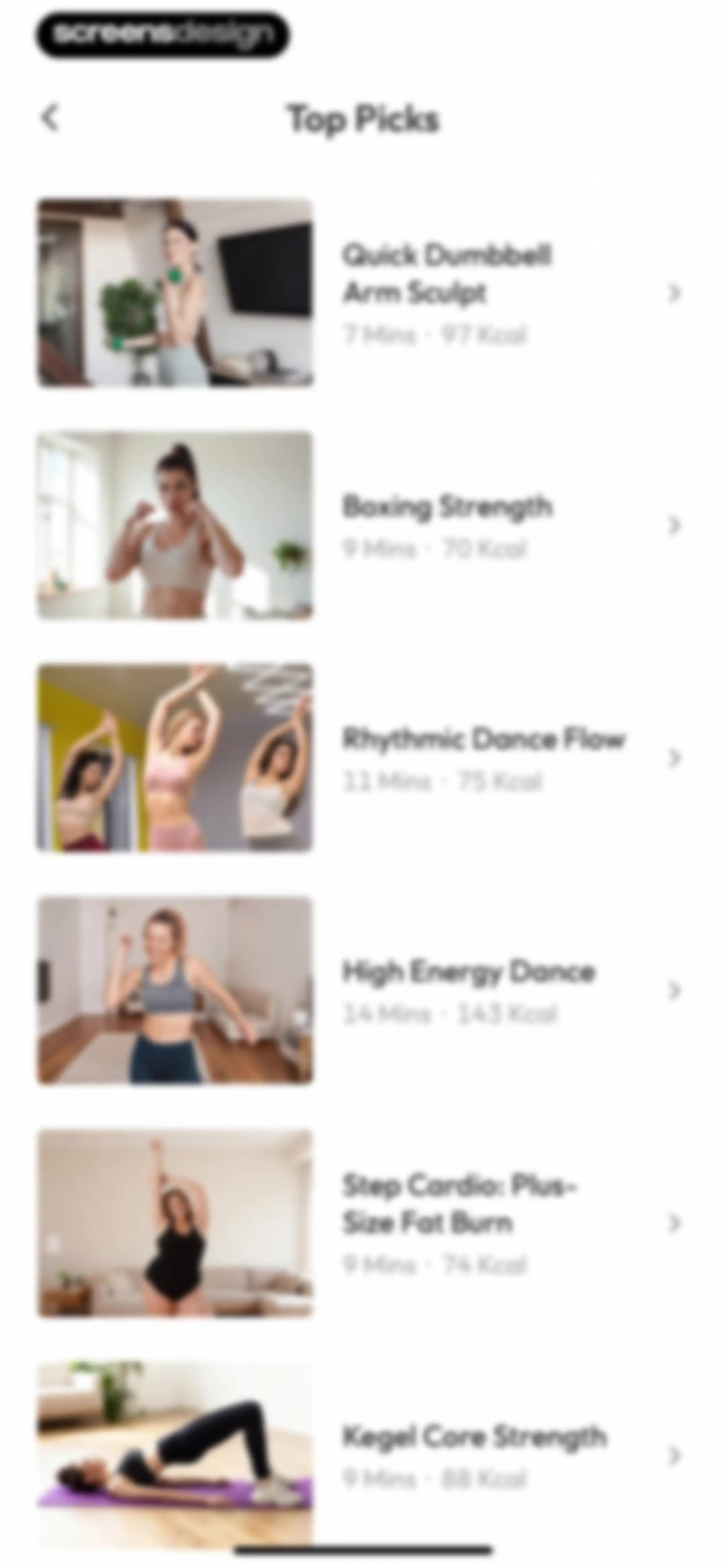 Workout for Women: Home & Gym screen 99