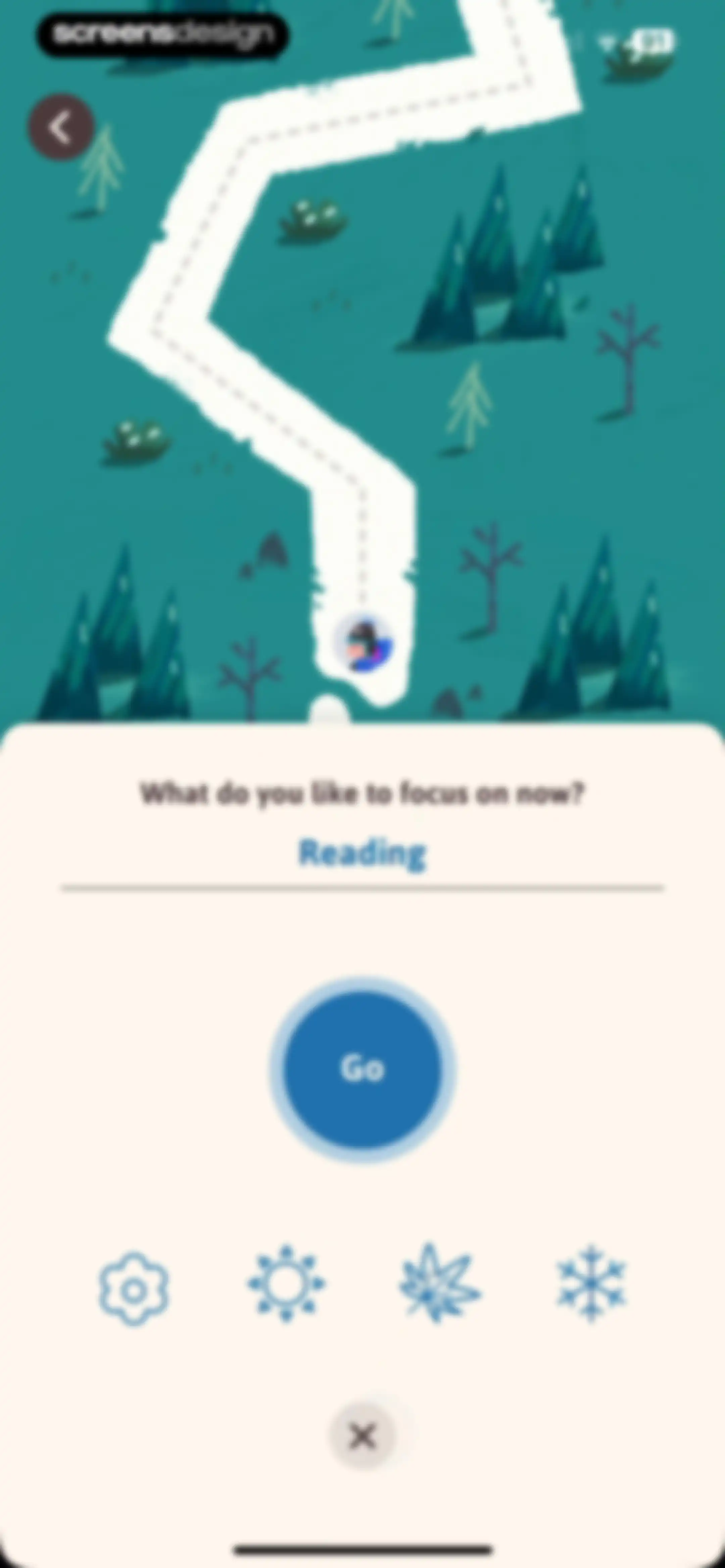 Focus Traveller - Flow Timer screen 22