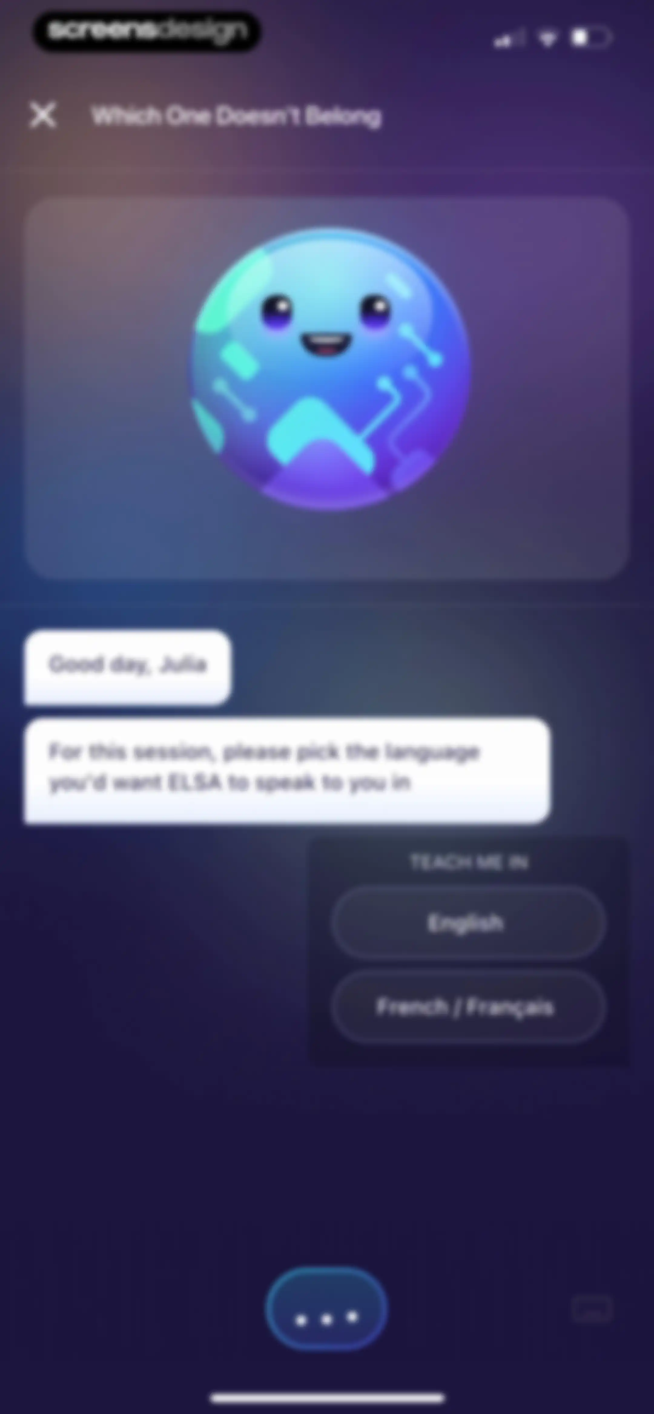 ELSA Speak - English Learning screen 133