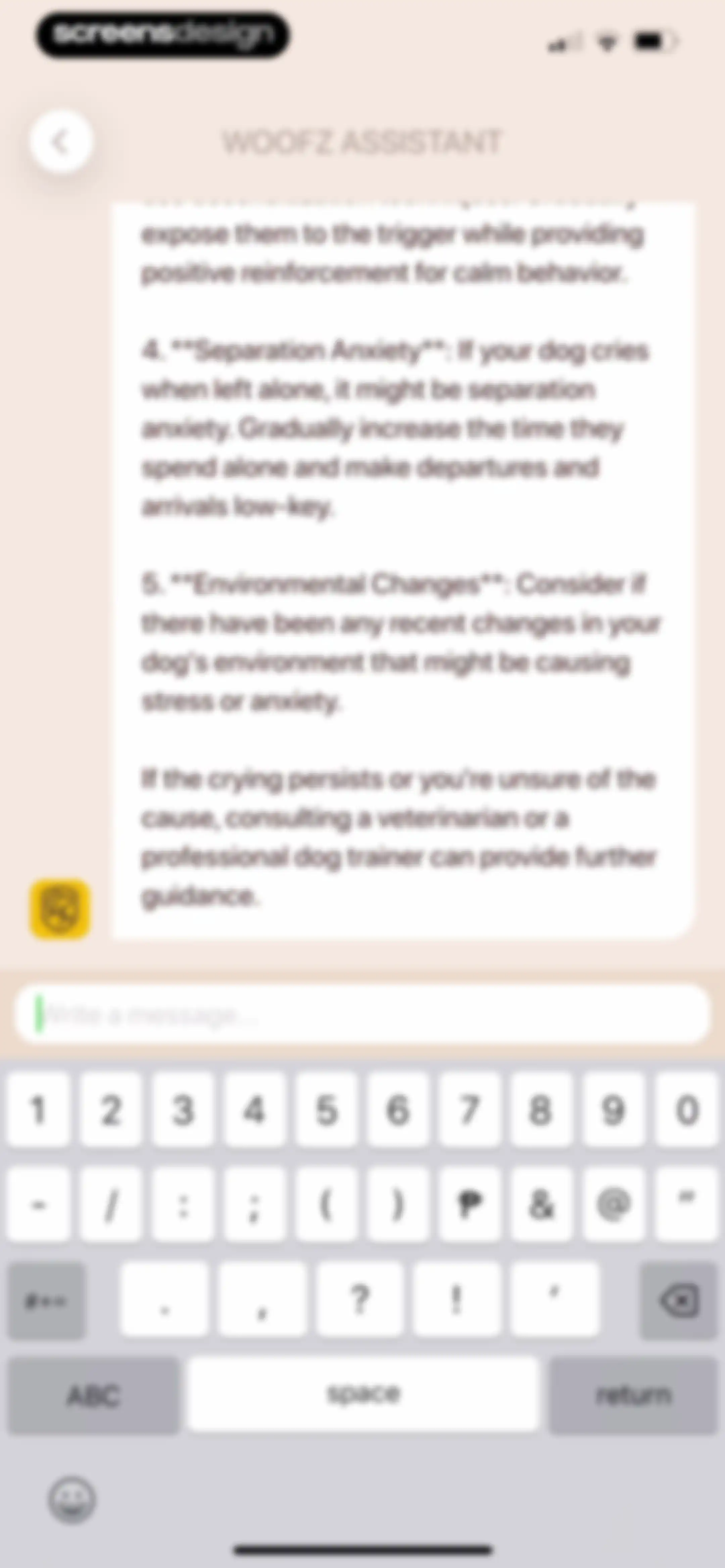 Woofz - Puppy and Dog Training screen 191