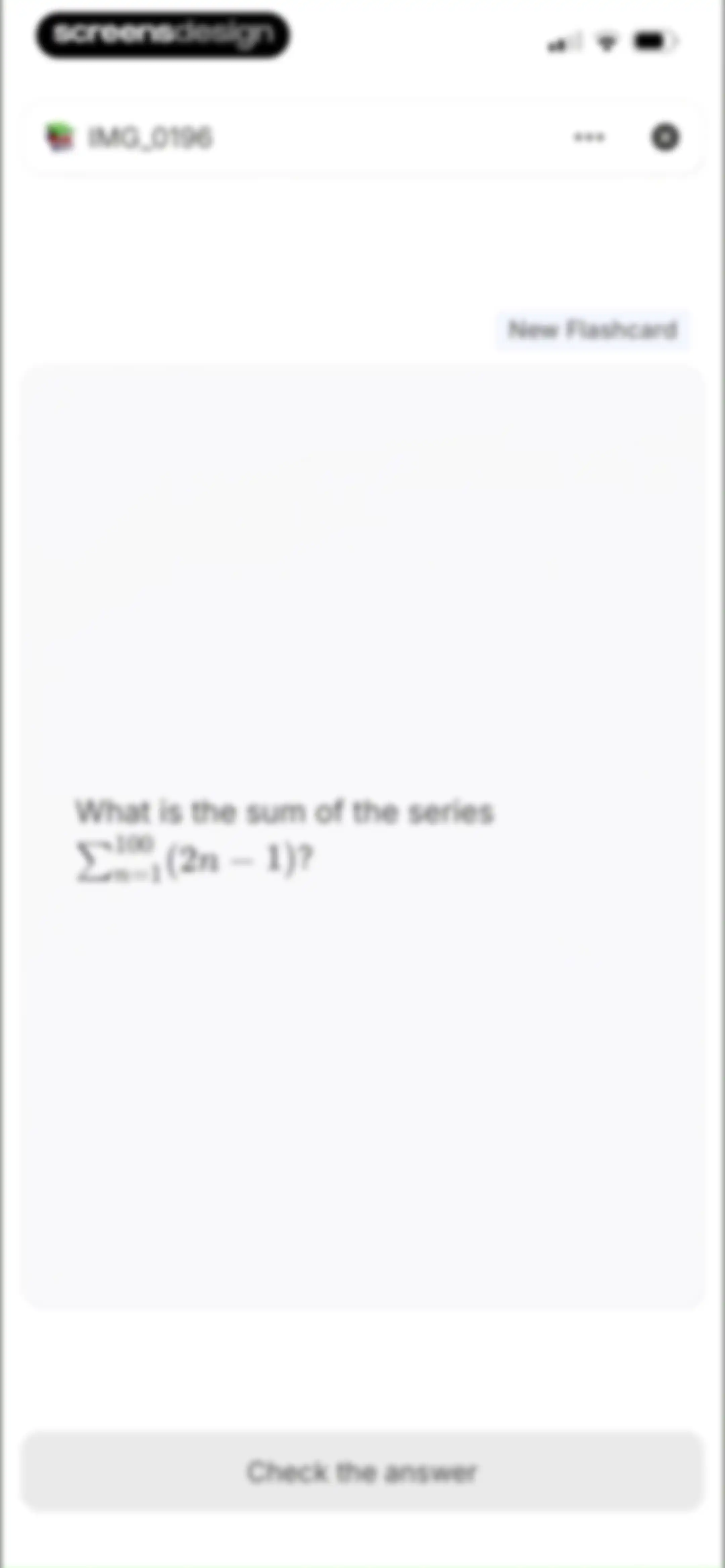 Retain Cards: AI Flashcards screen 108