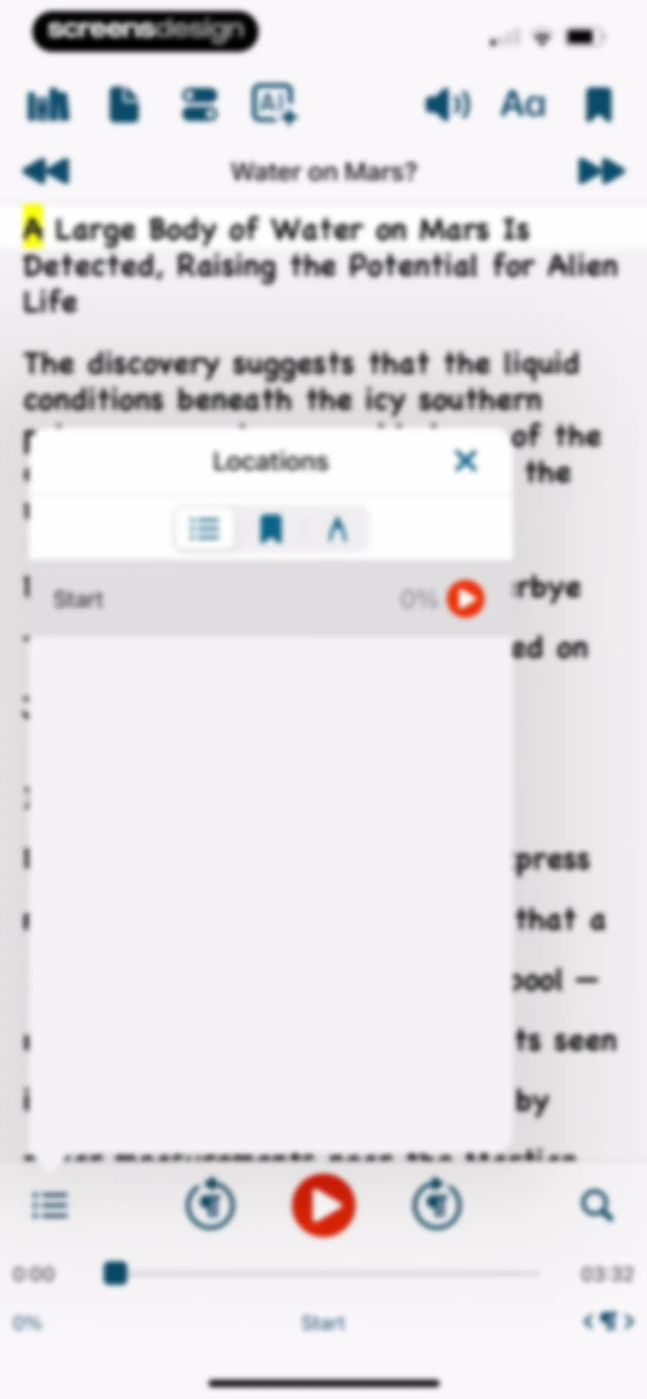 Voice Dream - Natural Reader screen 50