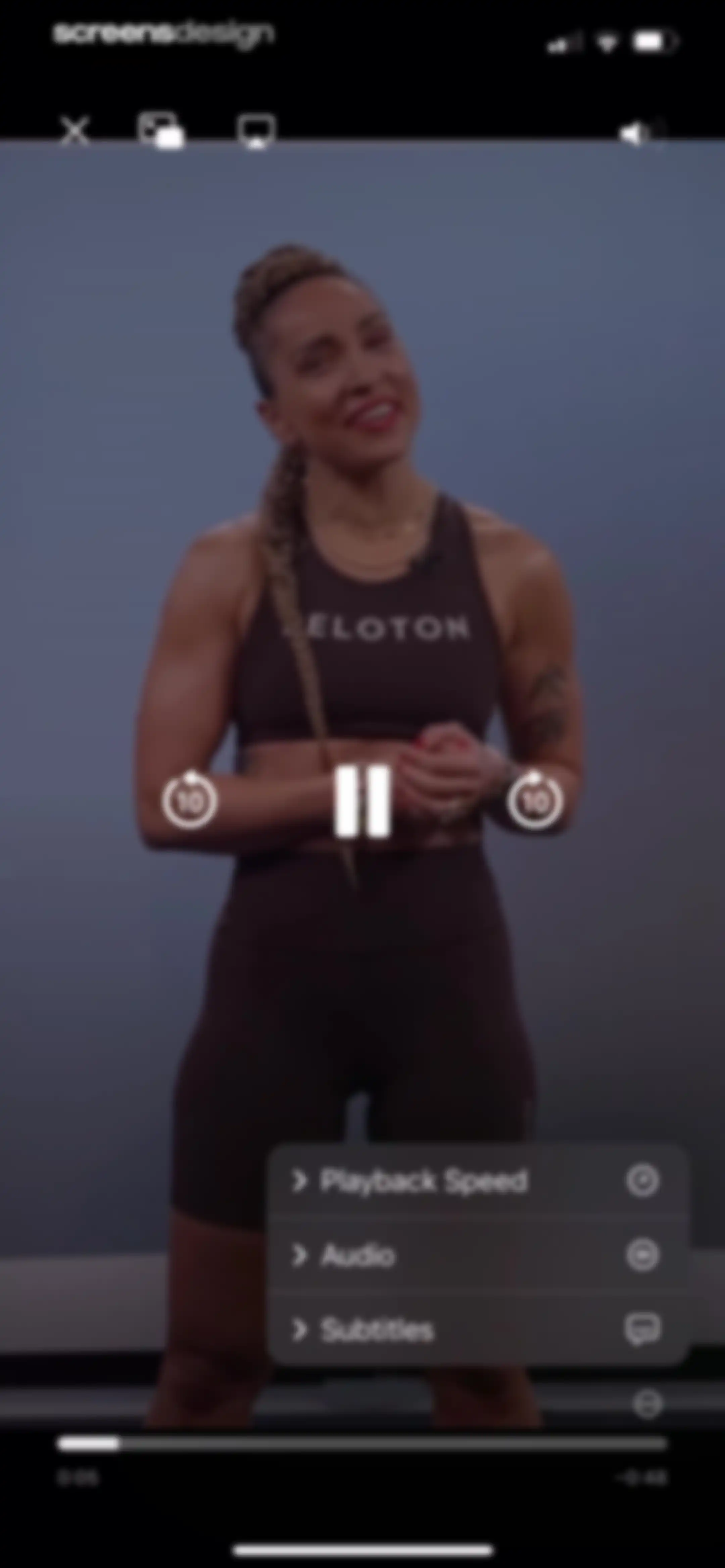 Peloton: Fitness & Workouts screen 90