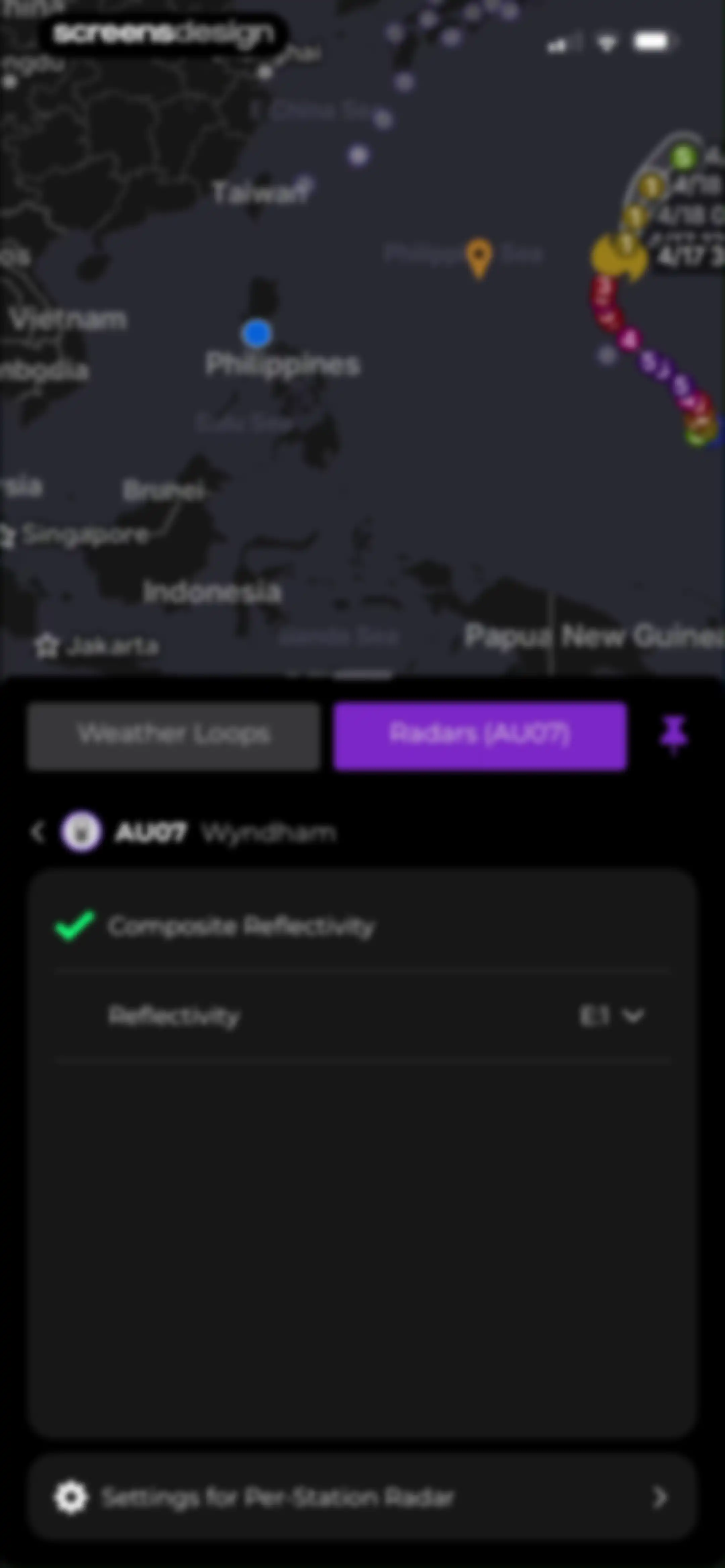 MyRadar Accurate Weather Radar screen 52