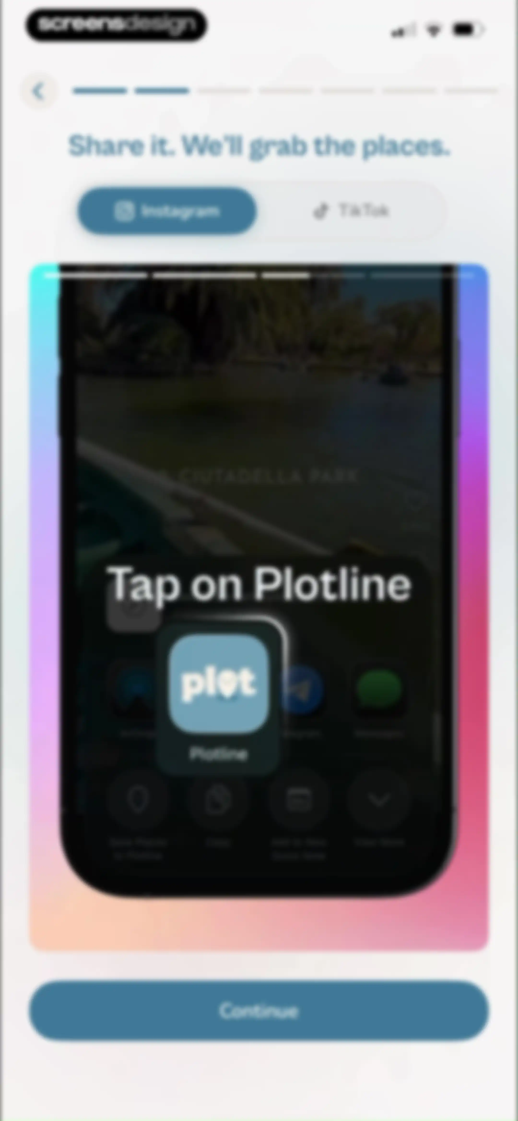 Plotline: Travel Map & Planner screen 11