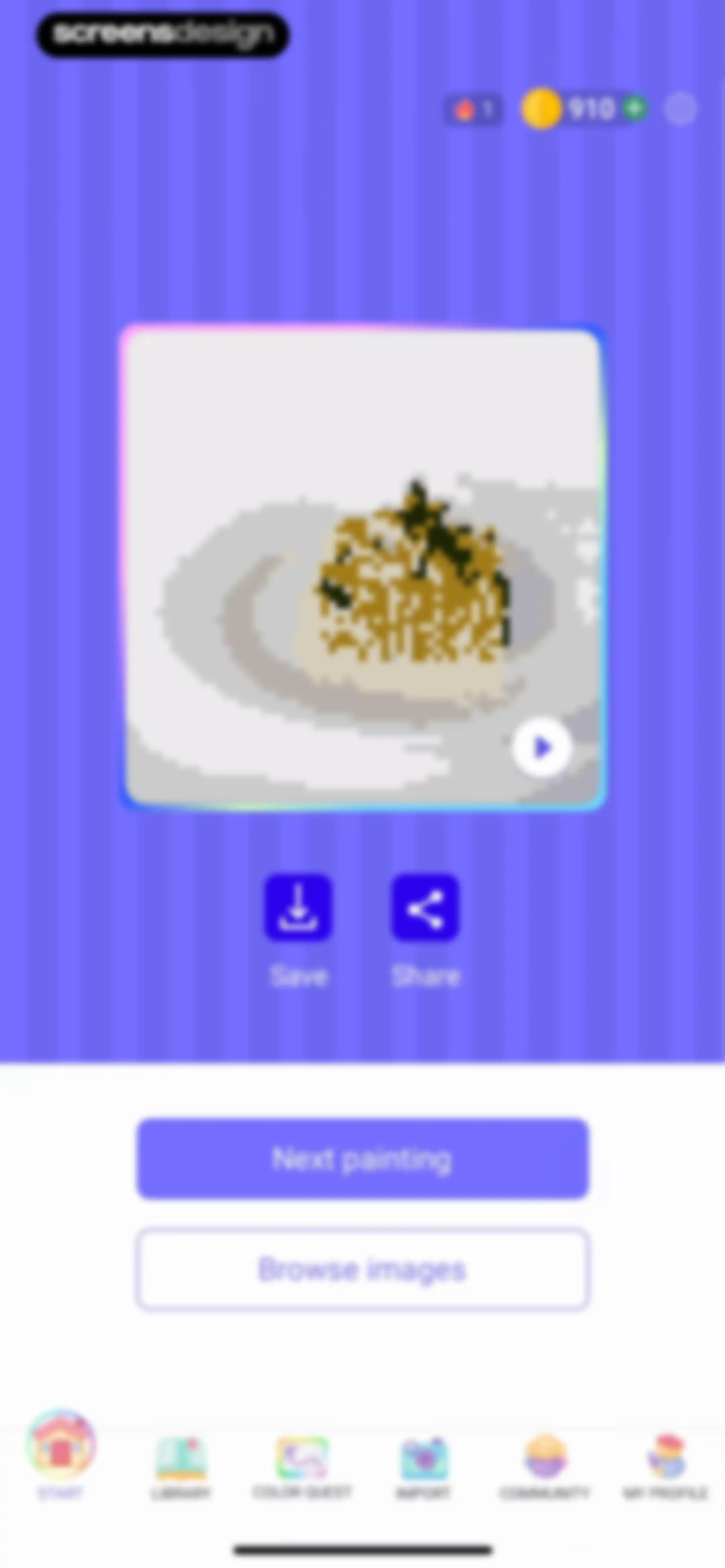 Color by Number：Coloring Games screen 85